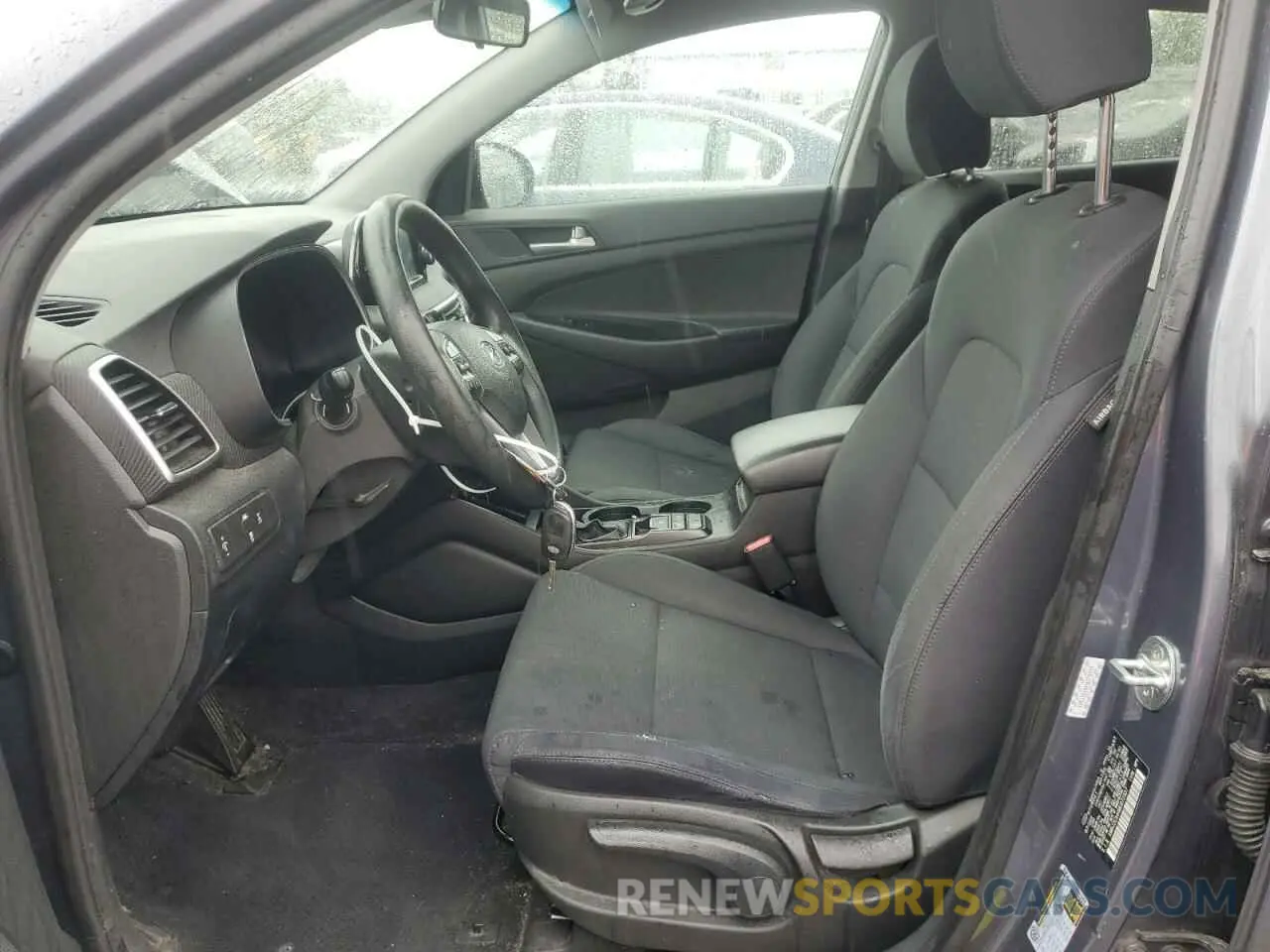 7 Photograph of a damaged car KM8J2CA44MU372937 HYUNDAI TUCSON 2021