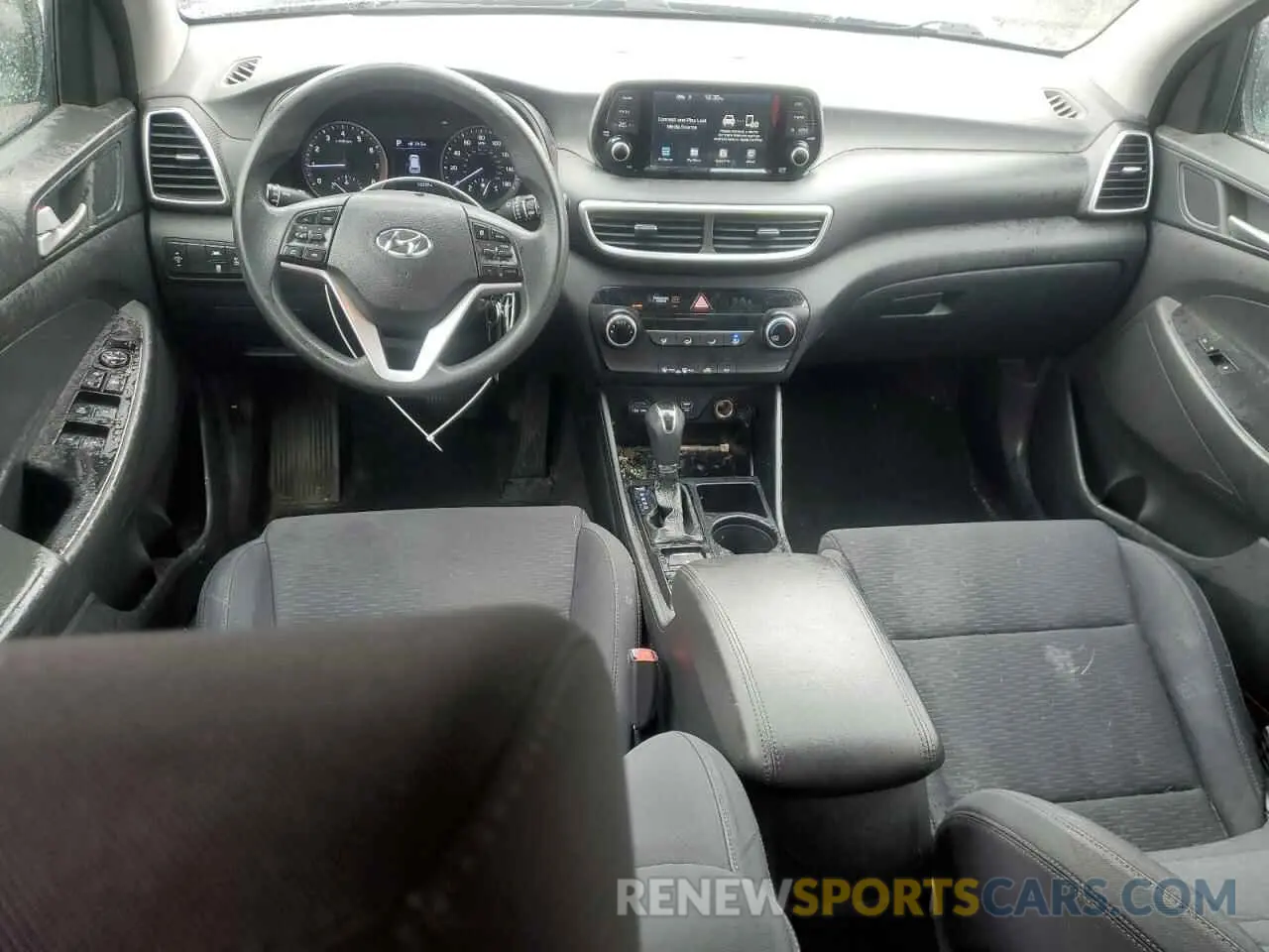 8 Photograph of a damaged car KM8J2CA44MU372937 HYUNDAI TUCSON 2021