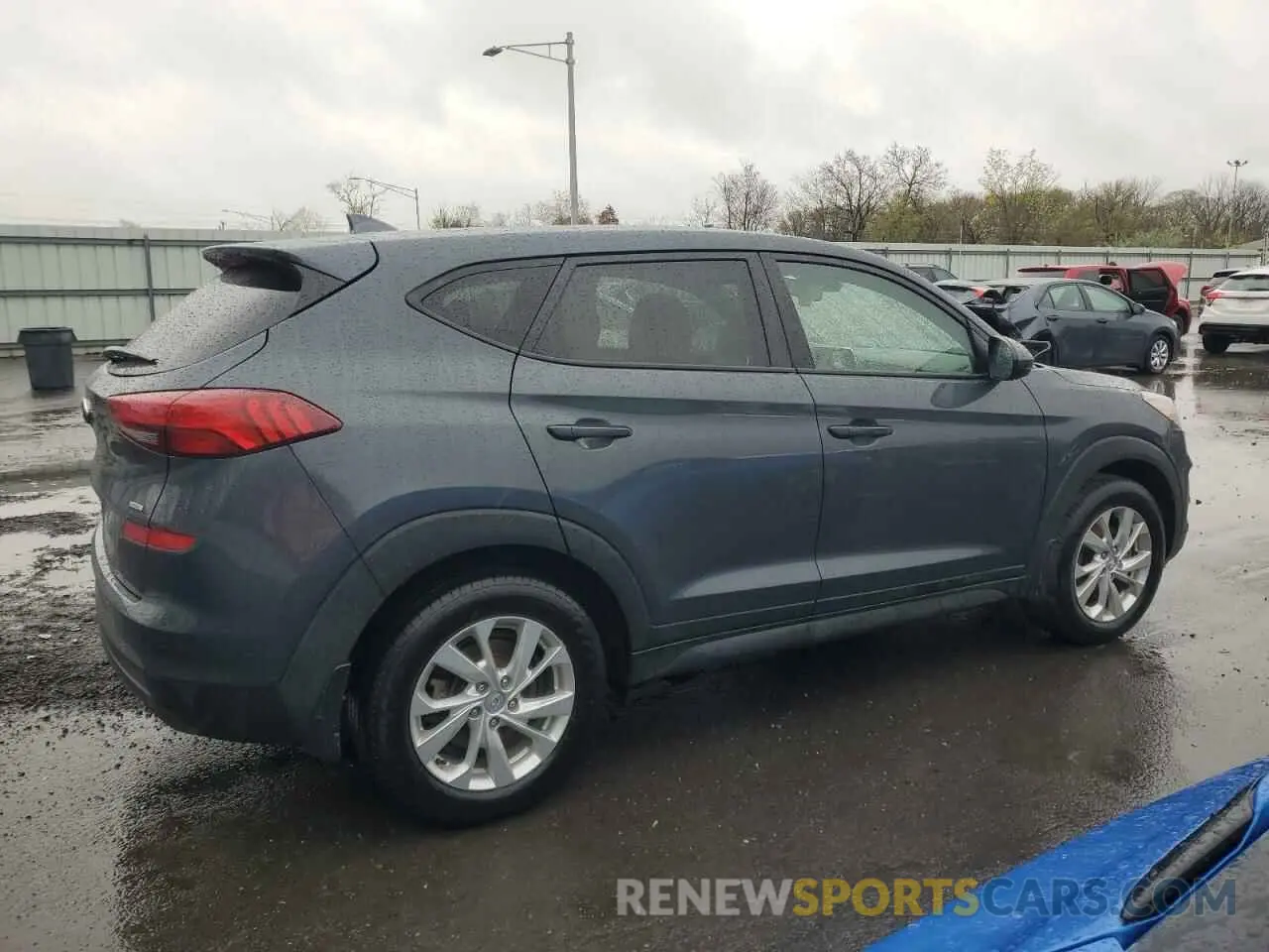 3 Photograph of a damaged car KM8J2CA45MU288643 HYUNDAI TUCSON 2021