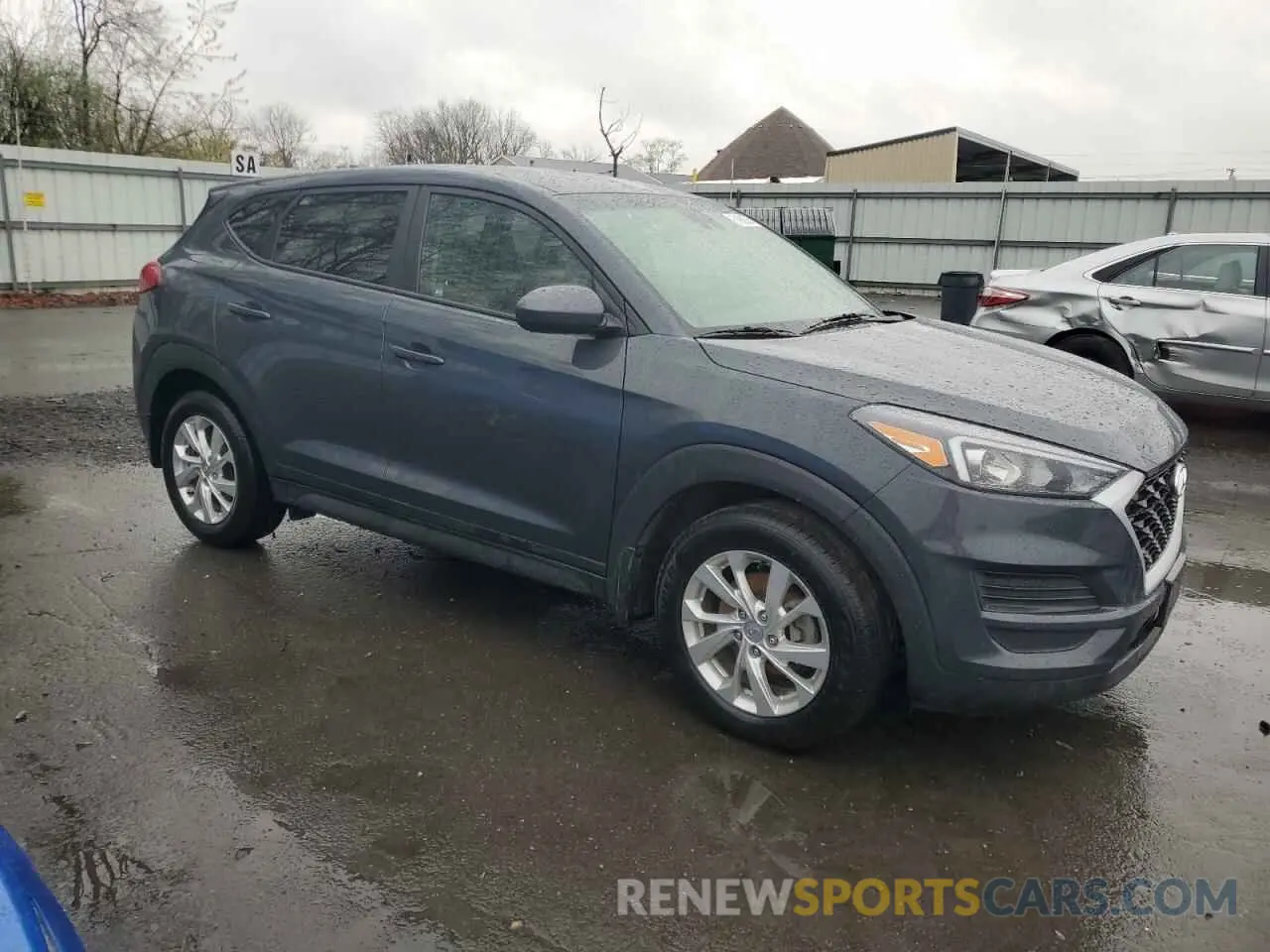 4 Photograph of a damaged car KM8J2CA45MU288643 HYUNDAI TUCSON 2021