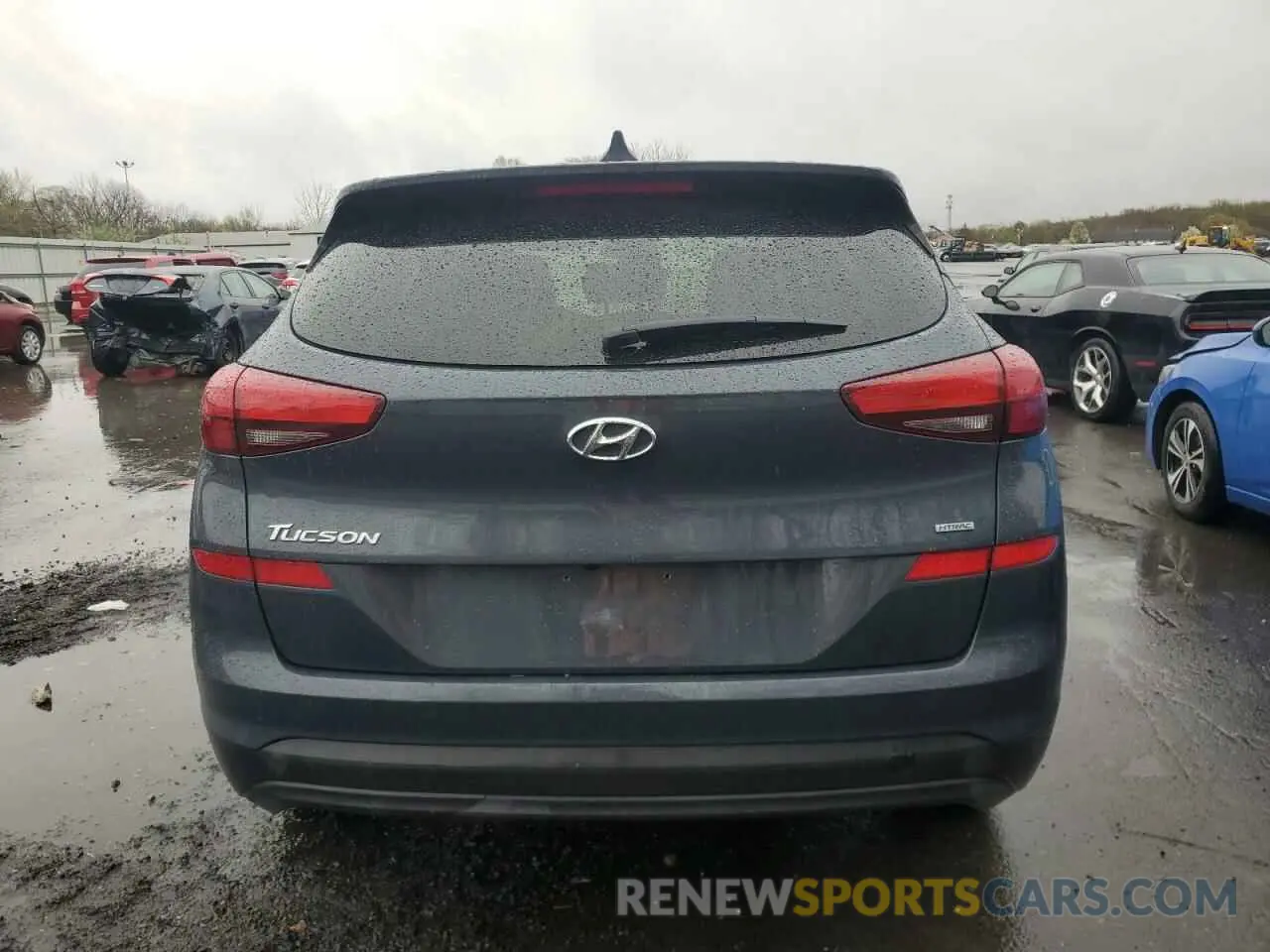 6 Photograph of a damaged car KM8J2CA45MU288643 HYUNDAI TUCSON 2021