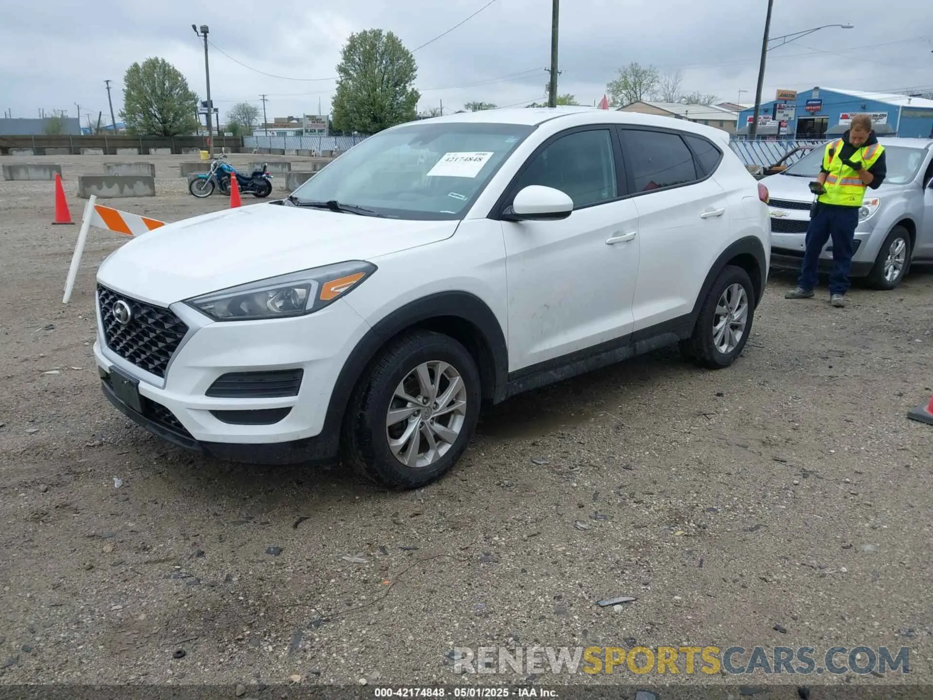 2 Photograph of a damaged car KM8J2CA45MU302959 HYUNDAI TUCSON 2021