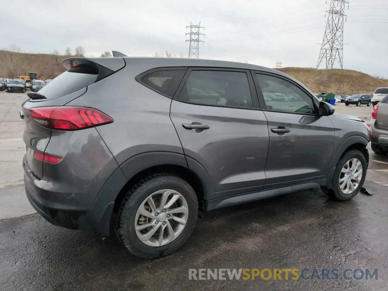 3 Photograph of a damaged car KM8J2CA45MU306204 HYUNDAI TUCSON 2021