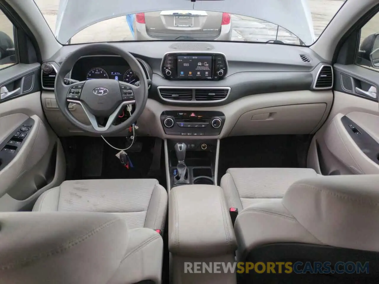 8 Photograph of a damaged car KM8J2CA45MU306204 HYUNDAI TUCSON 2021