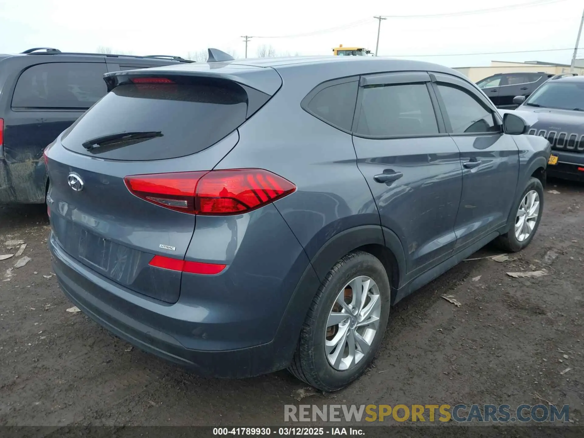 4 Photograph of a damaged car KM8J2CA45MU373000 HYUNDAI TUCSON 2021