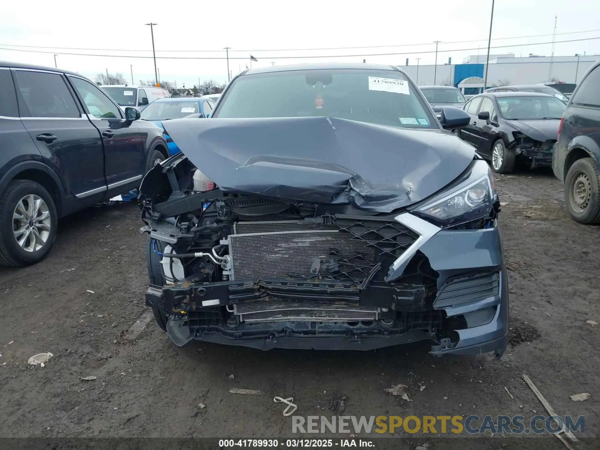 6 Photograph of a damaged car KM8J2CA45MU373000 HYUNDAI TUCSON 2021