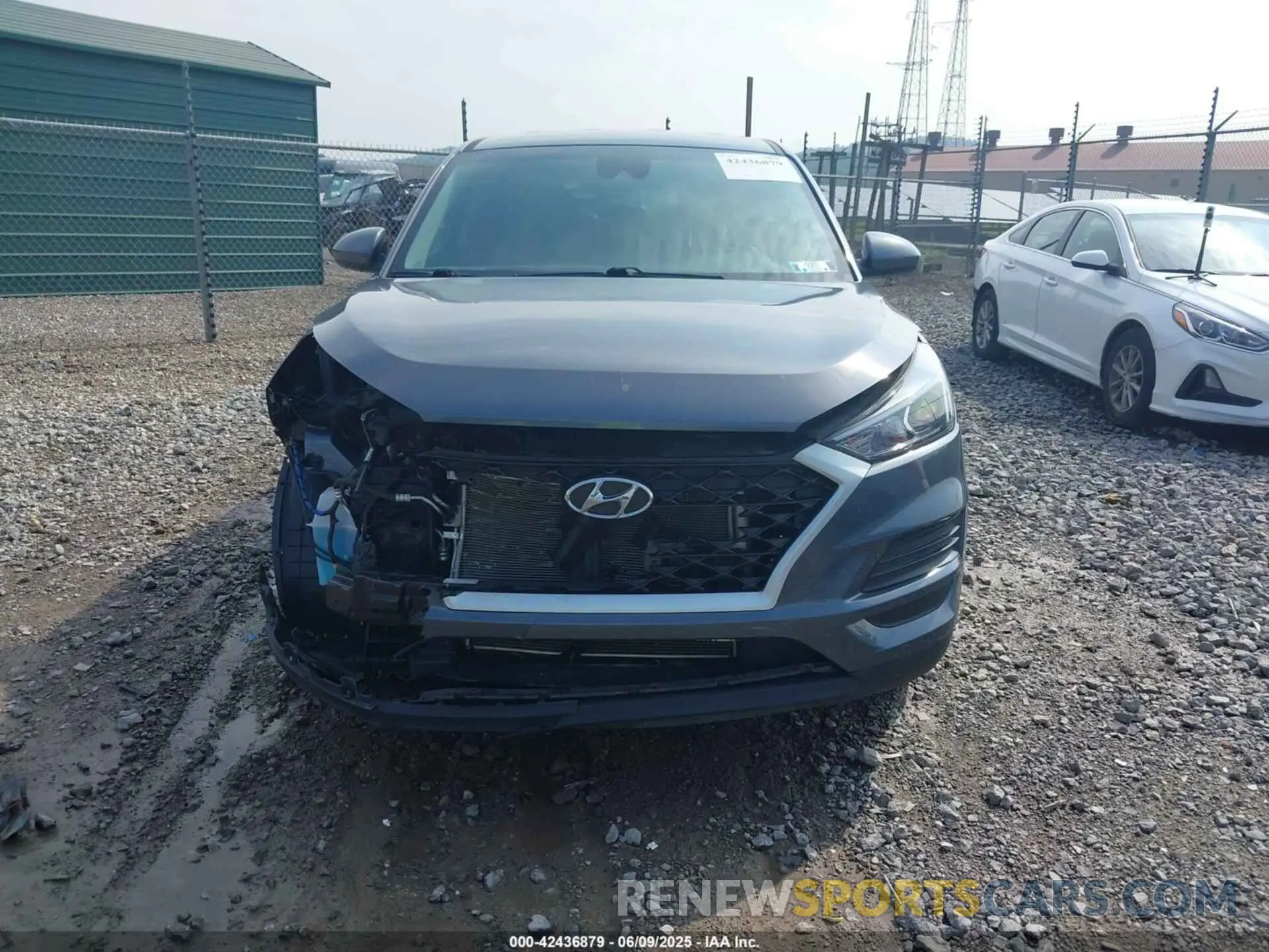 12 Photograph of a damaged car KM8J2CA46MU296105 HYUNDAI TUCSON 2021