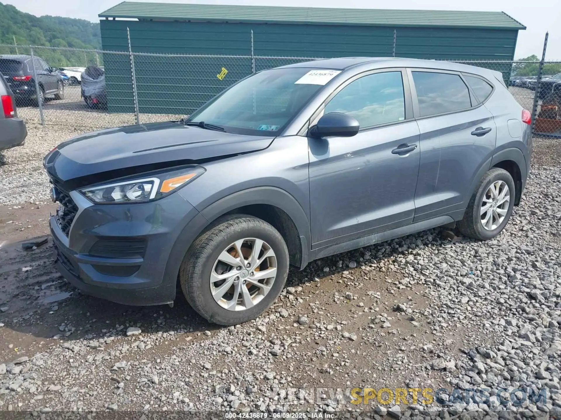 2 Photograph of a damaged car KM8J2CA46MU296105 HYUNDAI TUCSON 2021