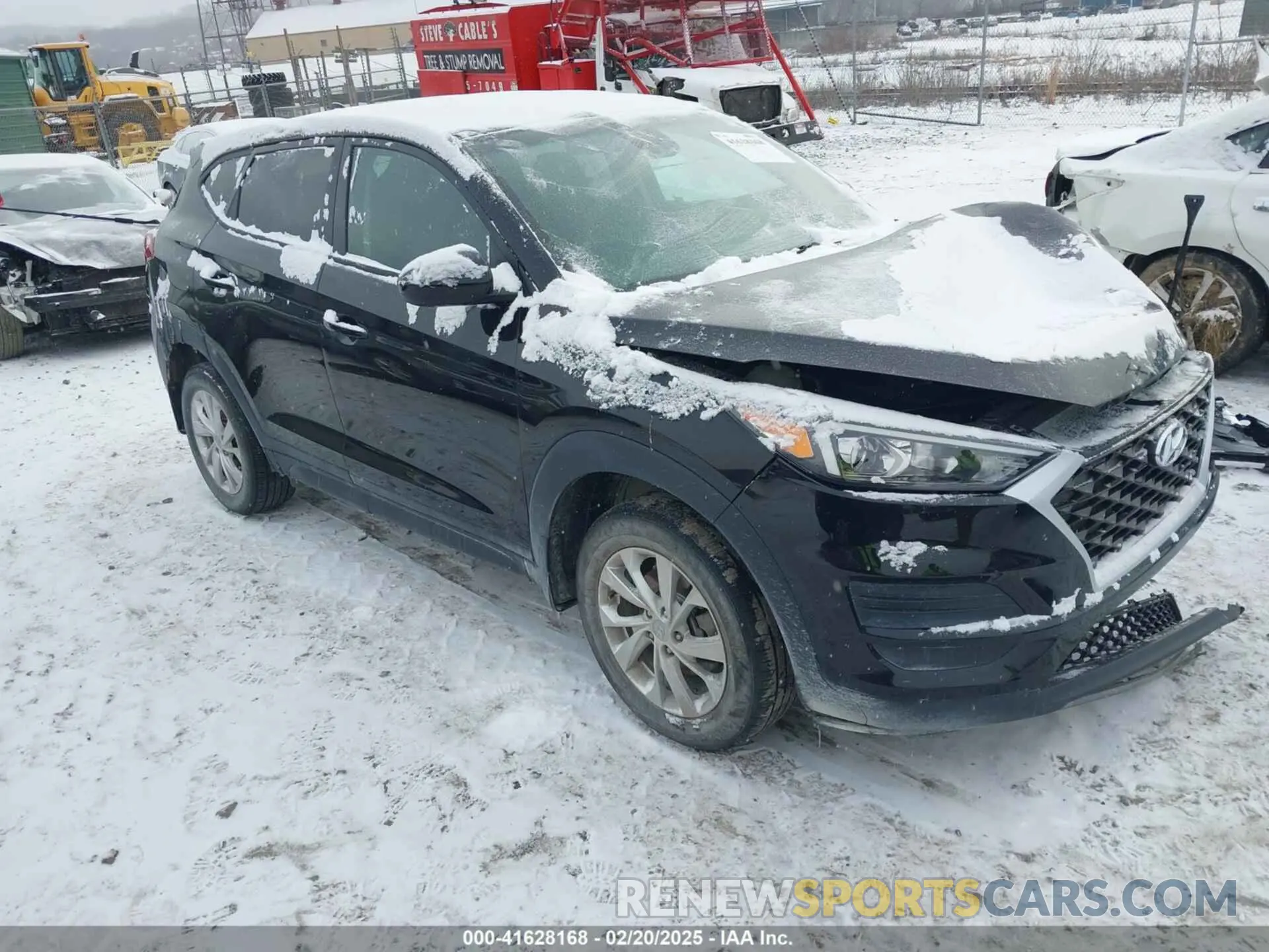 1 Photograph of a damaged car KM8J2CA46MU305045 HYUNDAI TUCSON 2021