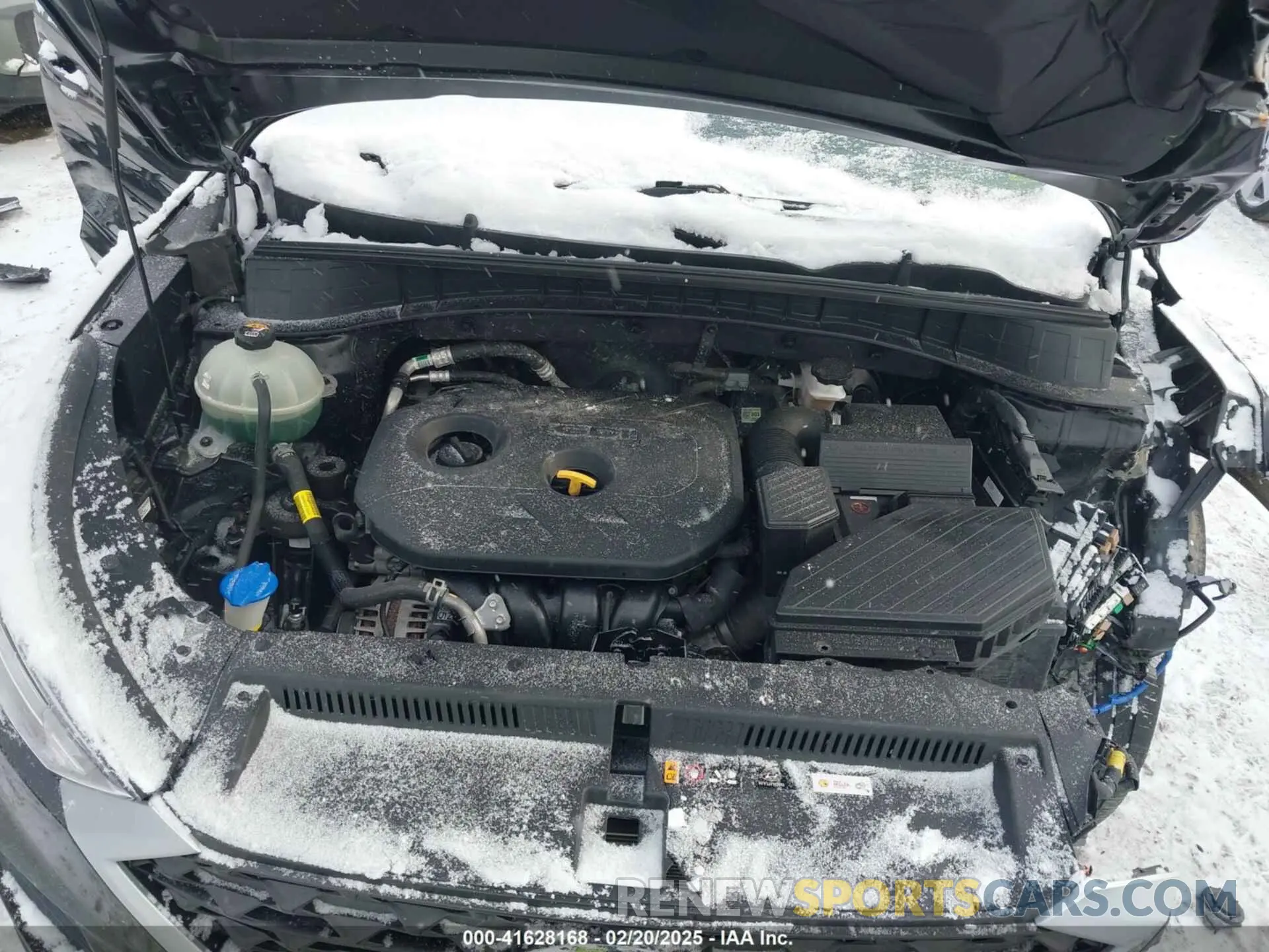 10 Photograph of a damaged car KM8J2CA46MU305045 HYUNDAI TUCSON 2021