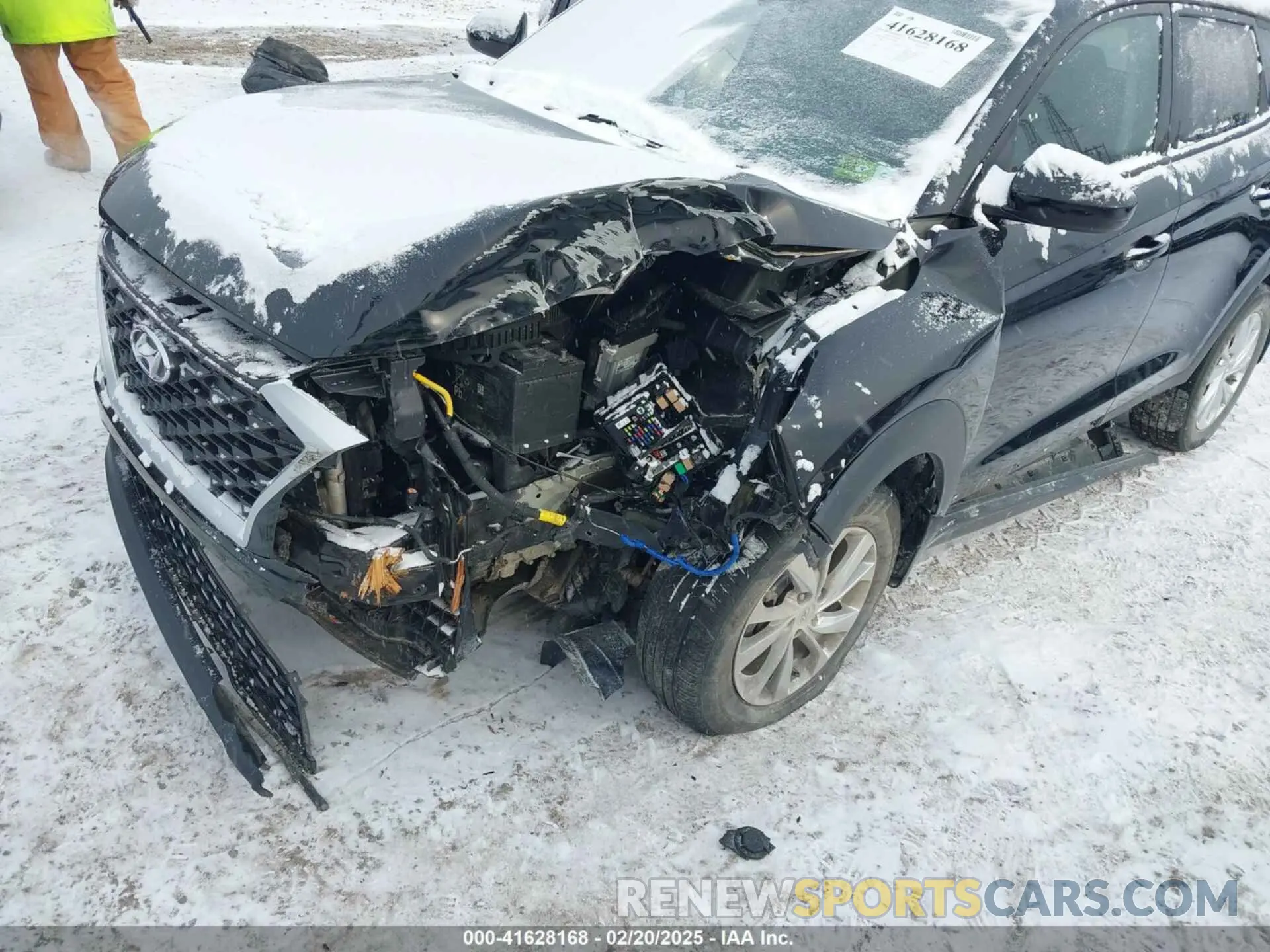 6 Photograph of a damaged car KM8J2CA46MU305045 HYUNDAI TUCSON 2021