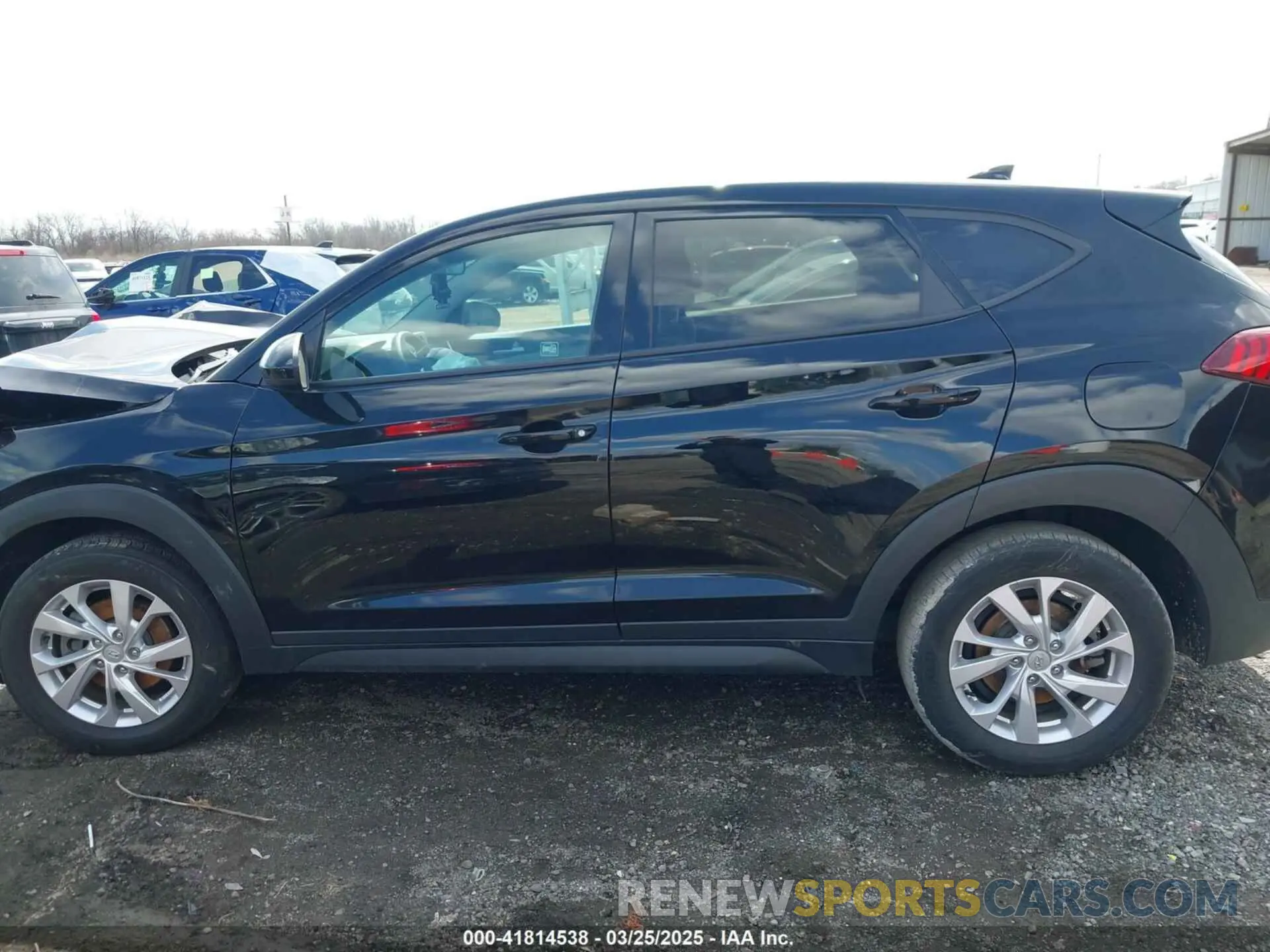 14 Photograph of a damaged car KM8J2CA46MU338935 HYUNDAI TUCSON 2021