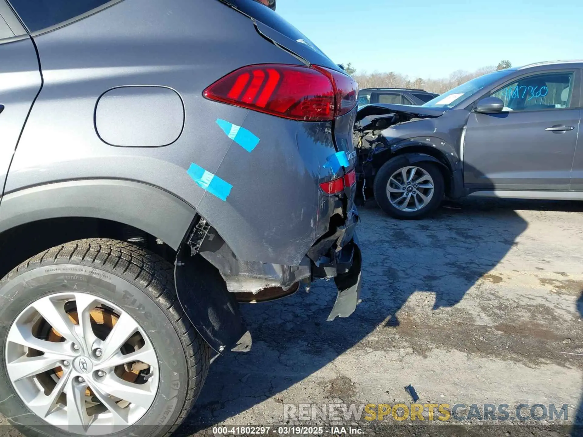 17 Photograph of a damaged car KM8J2CA47MU342654 HYUNDAI TUCSON 2021