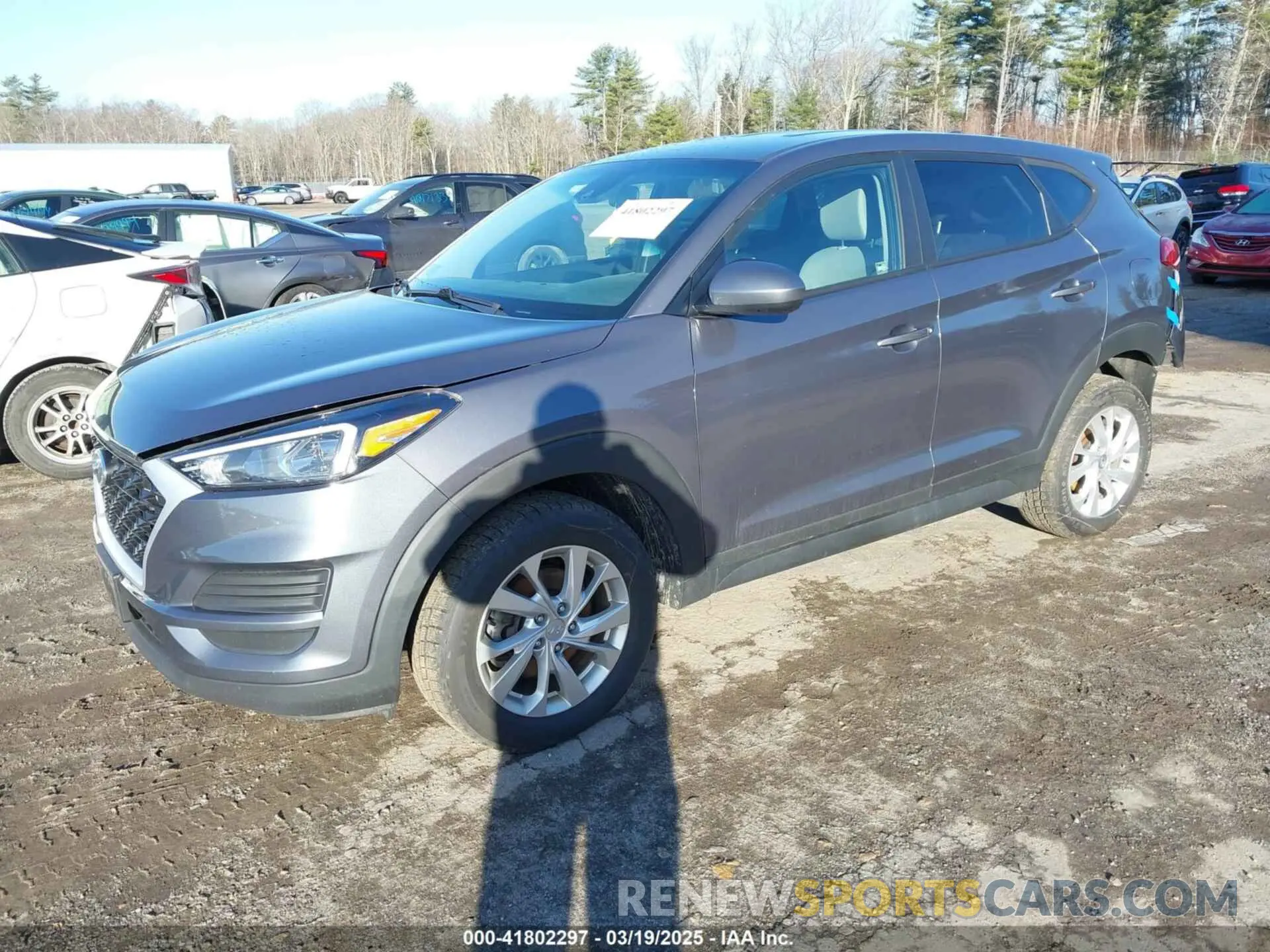 2 Photograph of a damaged car KM8J2CA47MU342654 HYUNDAI TUCSON 2021