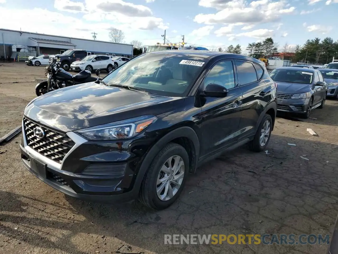 1 Photograph of a damaged car KM8J2CA47MU344758 HYUNDAI TUCSON 2021