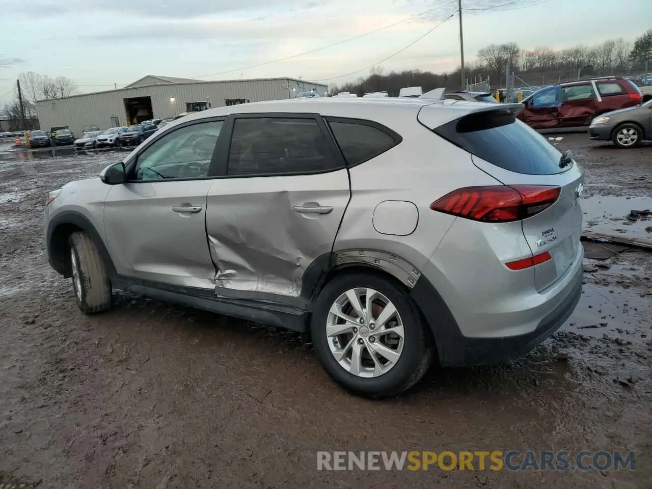 2 Photograph of a damaged car KM8J2CA48MU375176 HYUNDAI TUCSON 2021