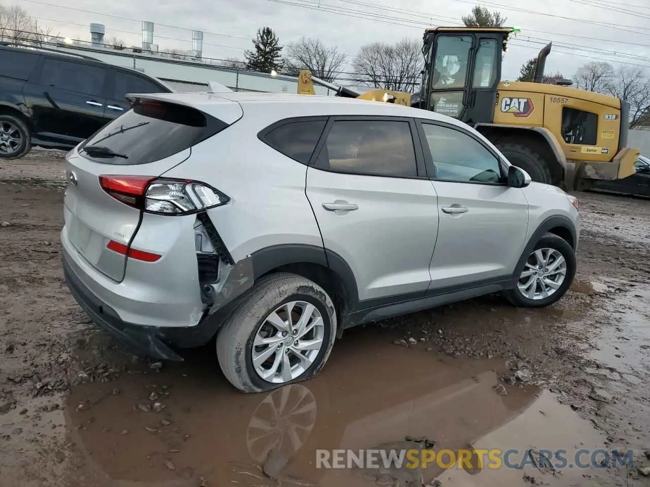 3 Photograph of a damaged car KM8J2CA48MU375176 HYUNDAI TUCSON 2021