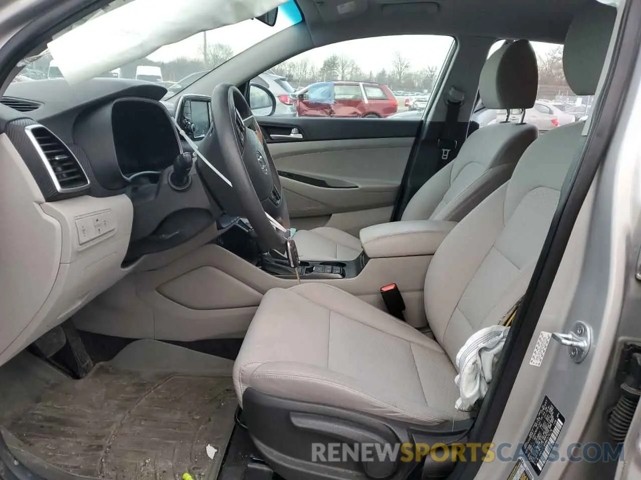 7 Photograph of a damaged car KM8J2CA48MU375176 HYUNDAI TUCSON 2021