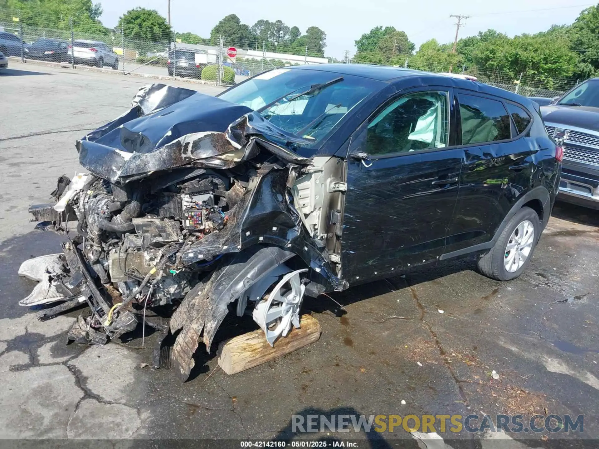 2 Photograph of a damaged car KM8J2CA49MU320249 HYUNDAI TUCSON 2021
