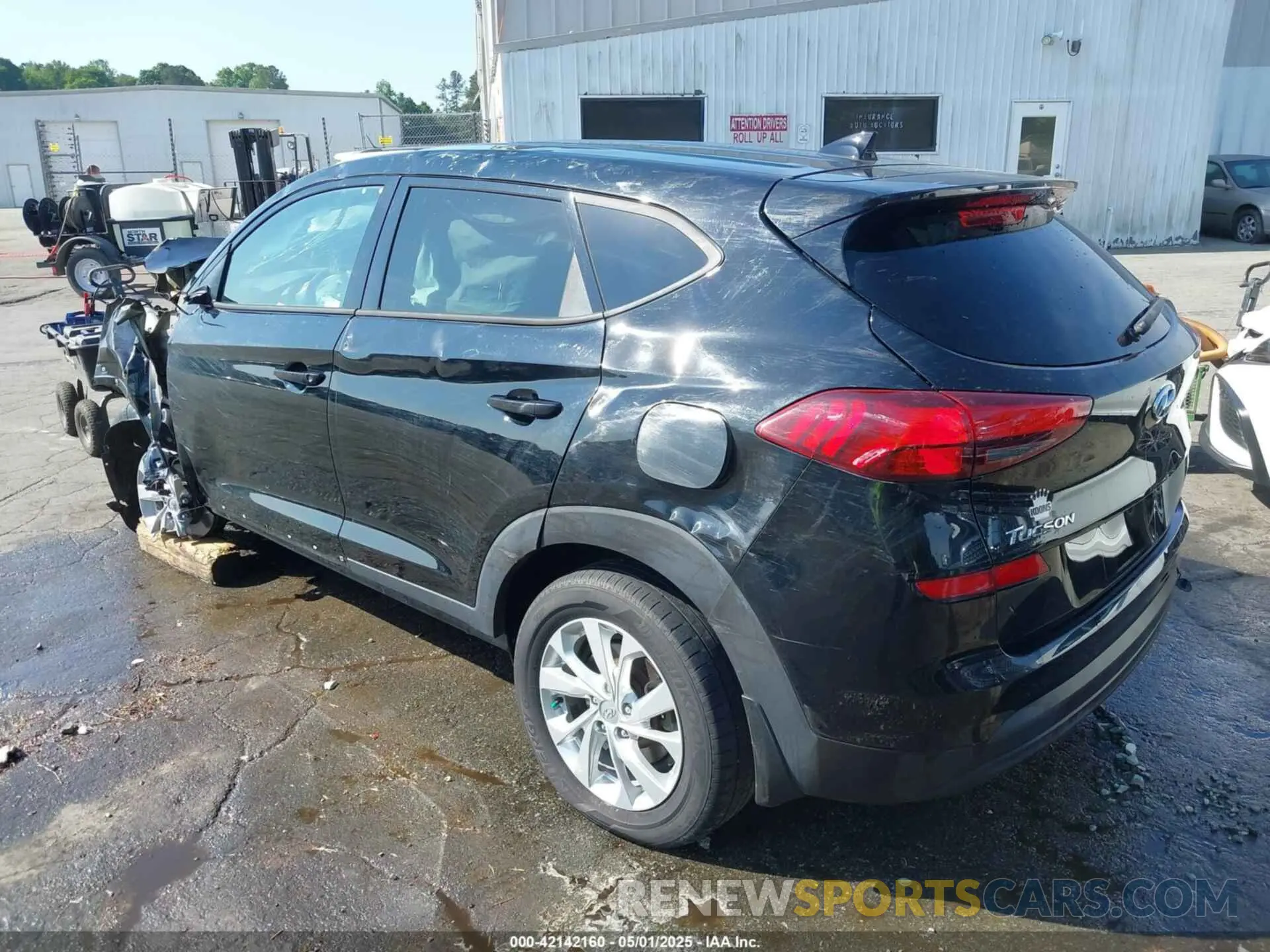 3 Photograph of a damaged car KM8J2CA49MU320249 HYUNDAI TUCSON 2021