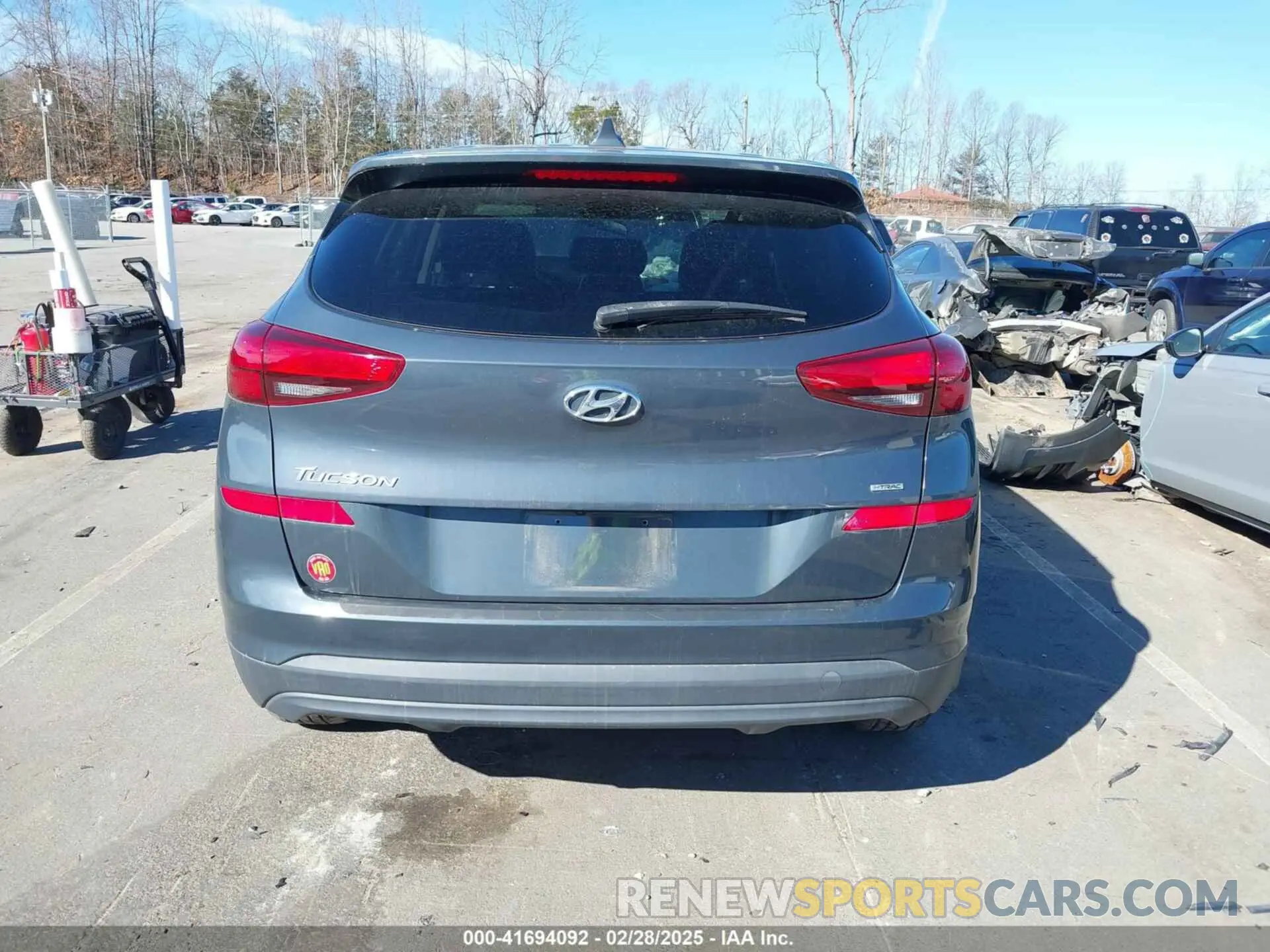 15 Photograph of a damaged car KM8J2CA49MU332899 HYUNDAI TUCSON 2021