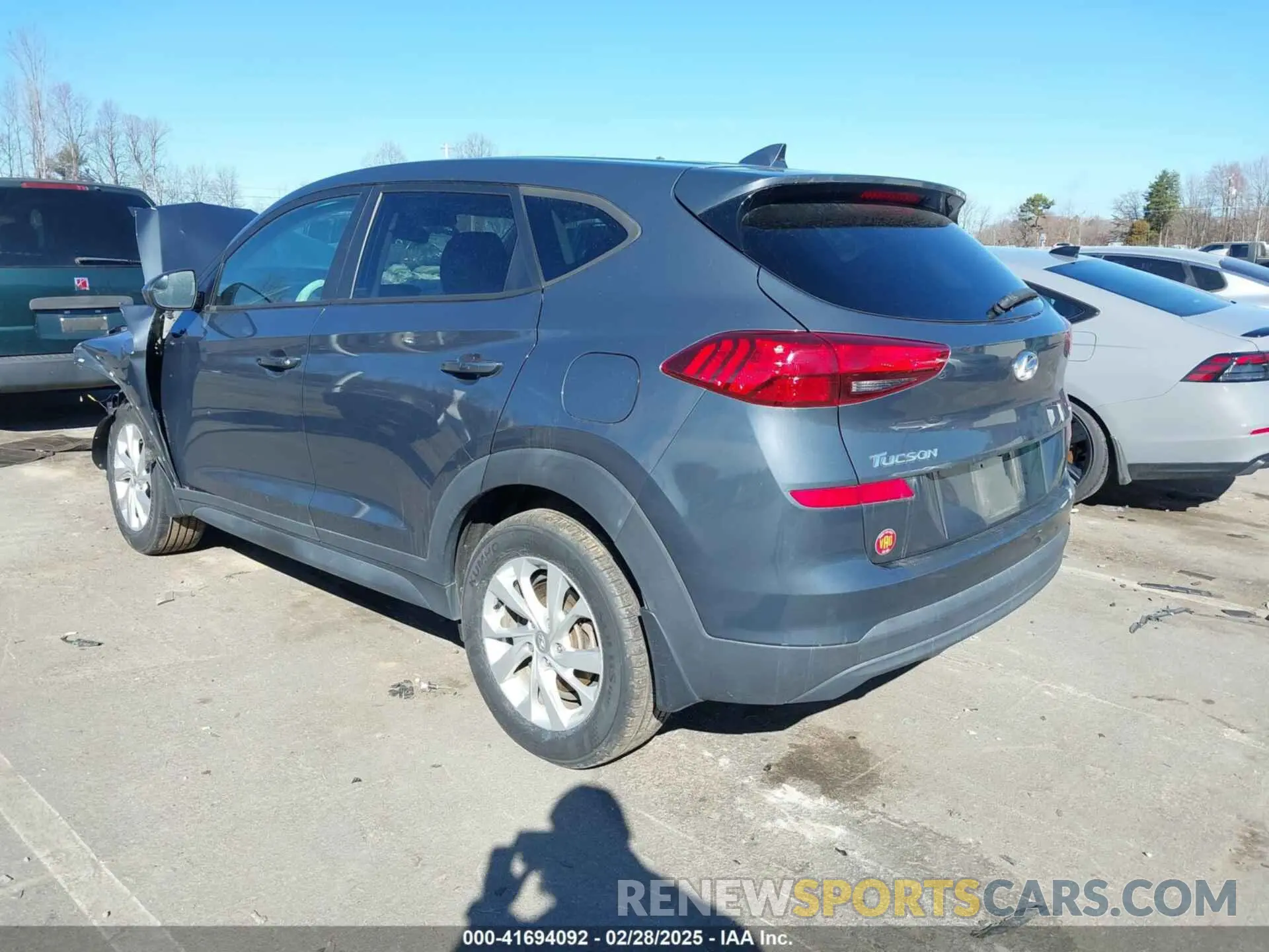 3 Photograph of a damaged car KM8J2CA49MU332899 HYUNDAI TUCSON 2021