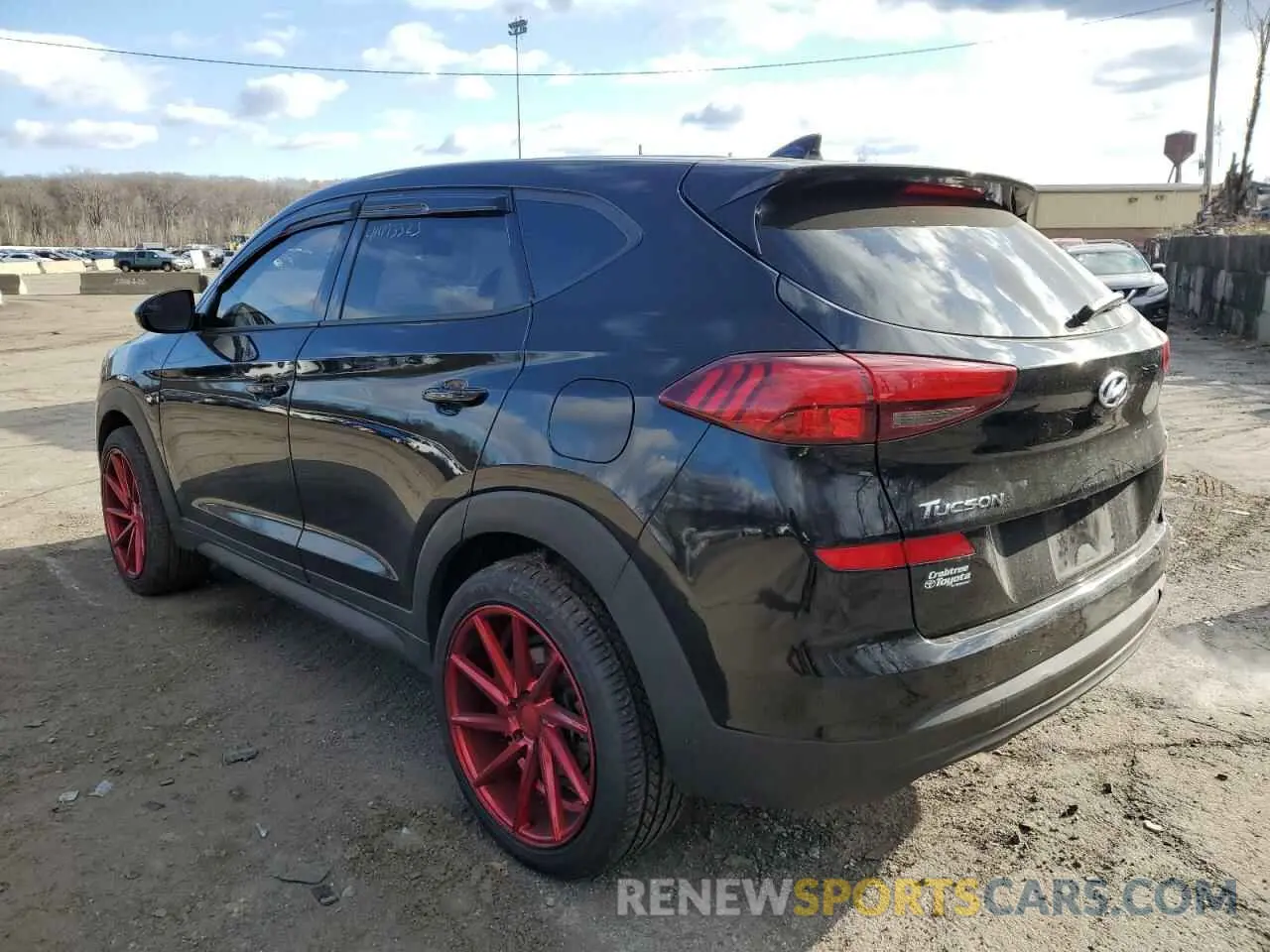 2 Photograph of a damaged car KM8J2CA49MU367930 HYUNDAI TUCSON 2021