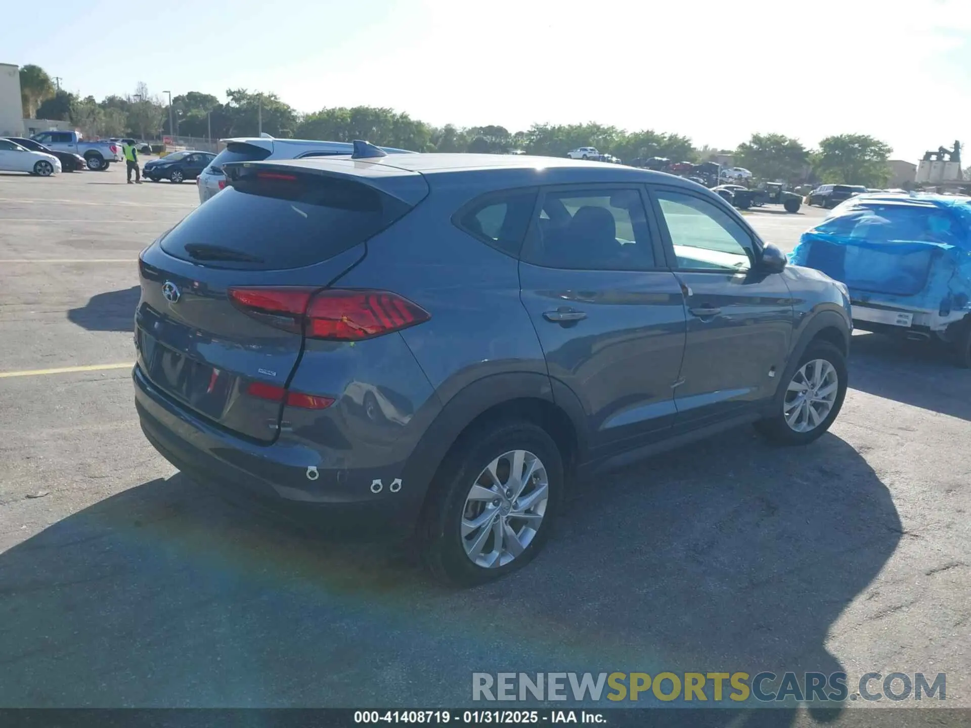 4 Photograph of a damaged car KM8J2CA49MU387658 HYUNDAI TUCSON 2021