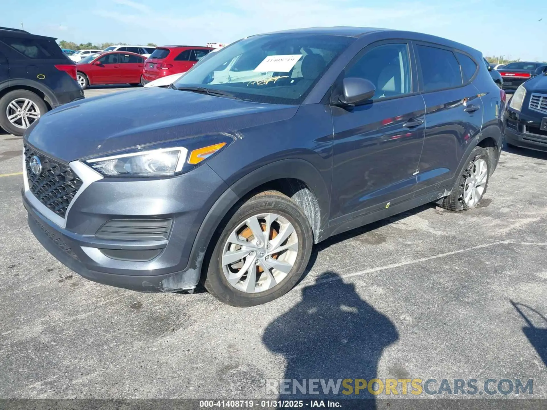 6 Photograph of a damaged car KM8J2CA49MU387658 HYUNDAI TUCSON 2021