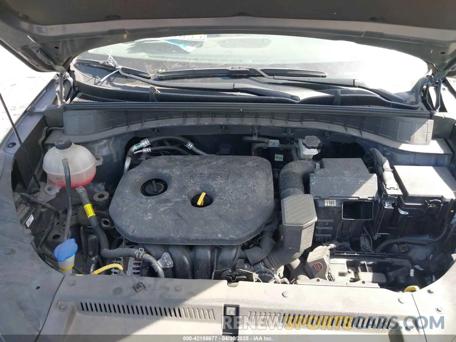 10 Photograph of a damaged car KM8J2CA49MU390950 HYUNDAI TUCSON 2021