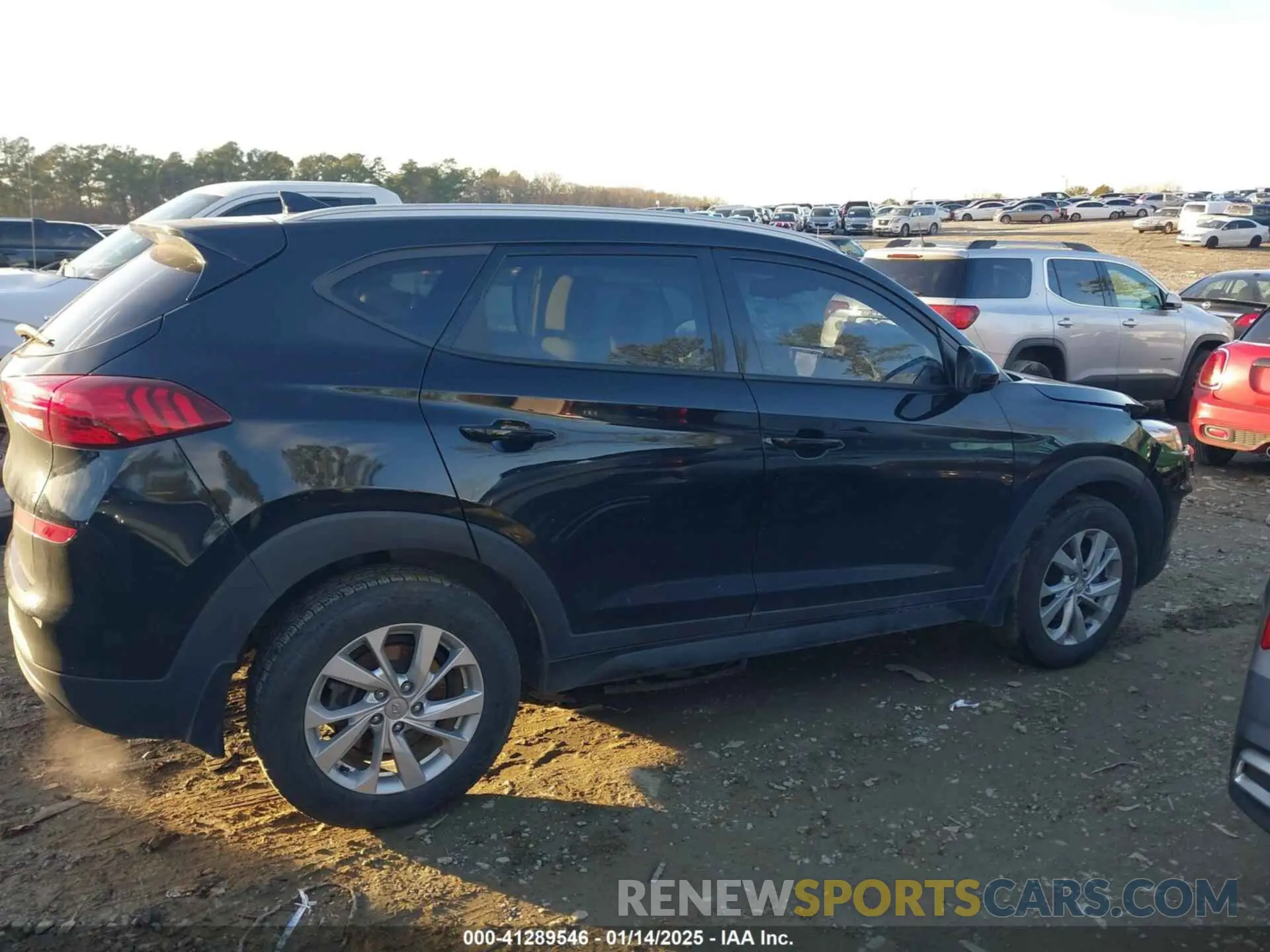13 Photograph of a damaged car KM8J33A40MU302574 HYUNDAI TUCSON 2021