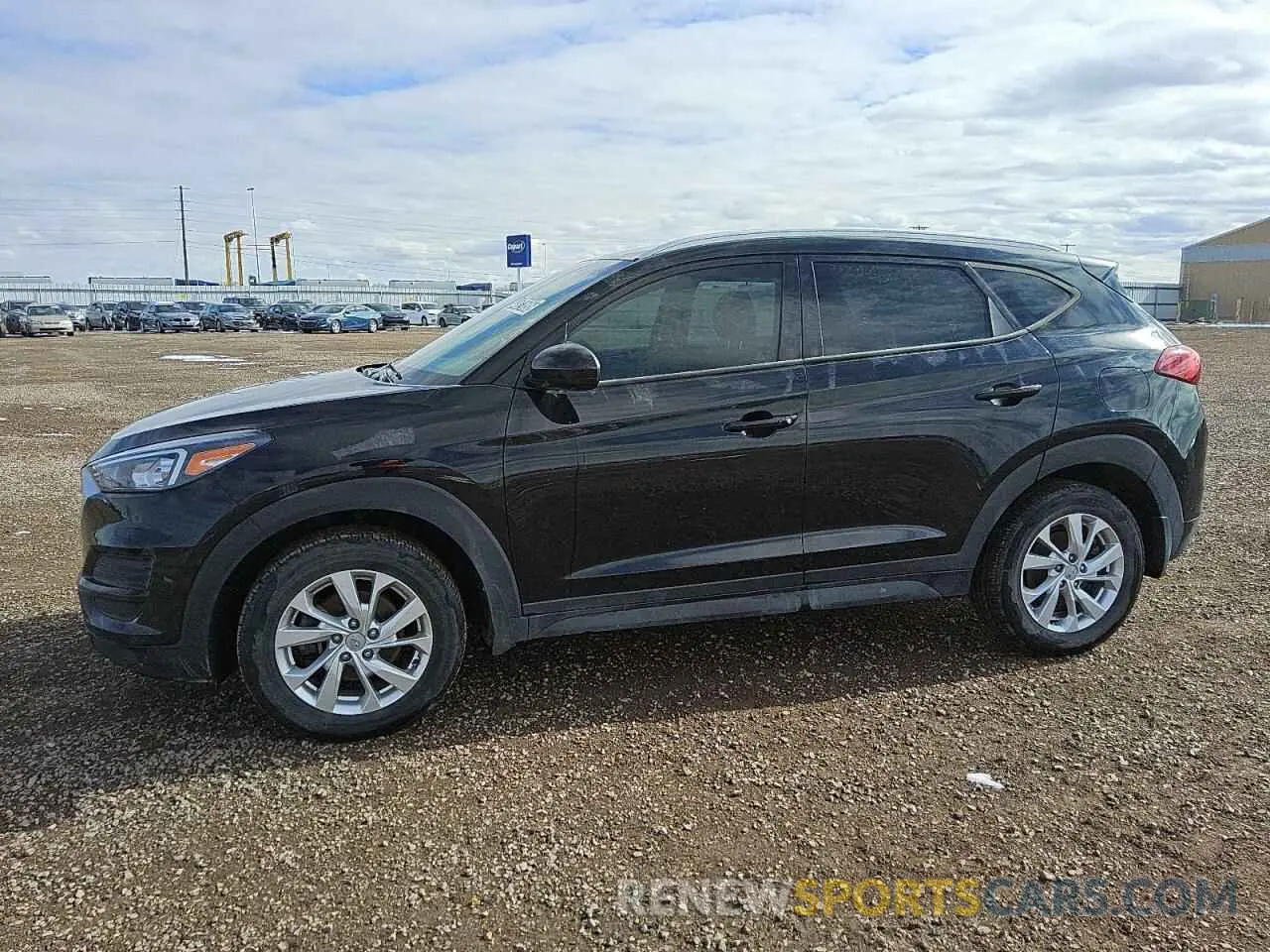 1 Photograph of a damaged car KM8J33A40MU319035 HYUNDAI TUCSON 2021
