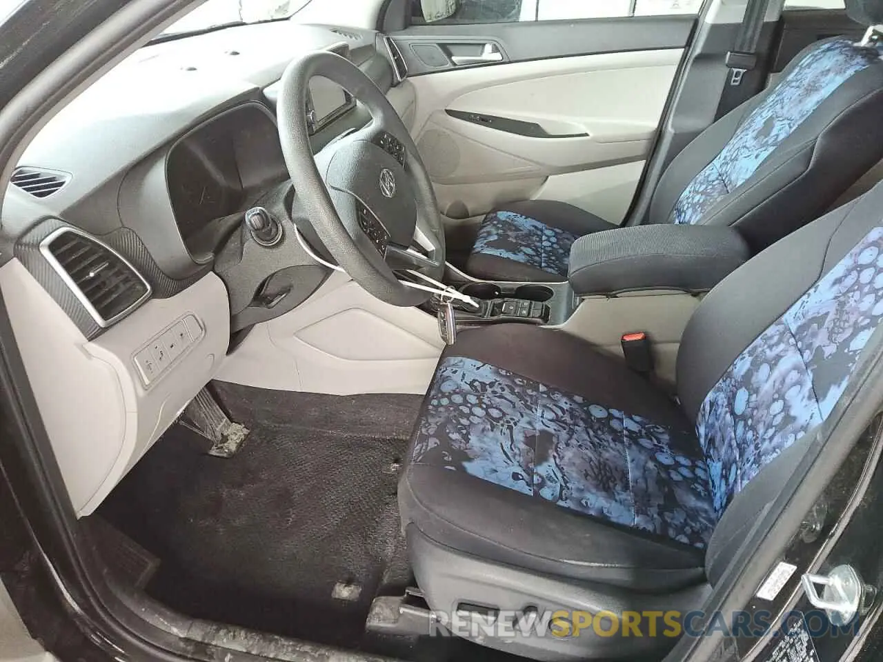 7 Photograph of a damaged car KM8J33A40MU319035 HYUNDAI TUCSON 2021