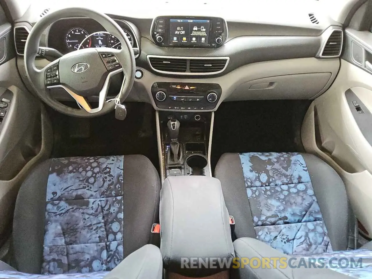 8 Photograph of a damaged car KM8J33A40MU319035 HYUNDAI TUCSON 2021