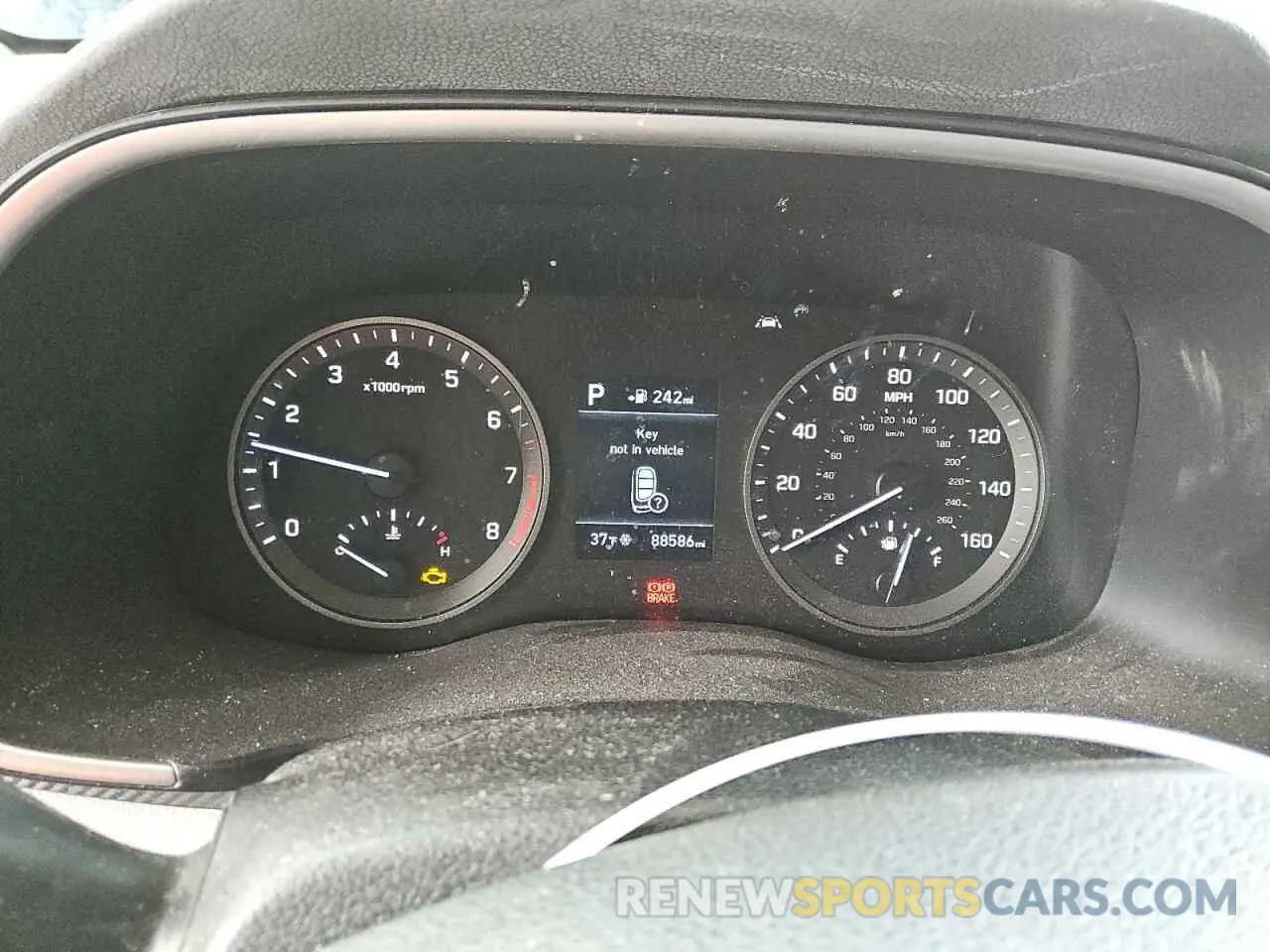 9 Photograph of a damaged car KM8J33A40MU319035 HYUNDAI TUCSON 2021