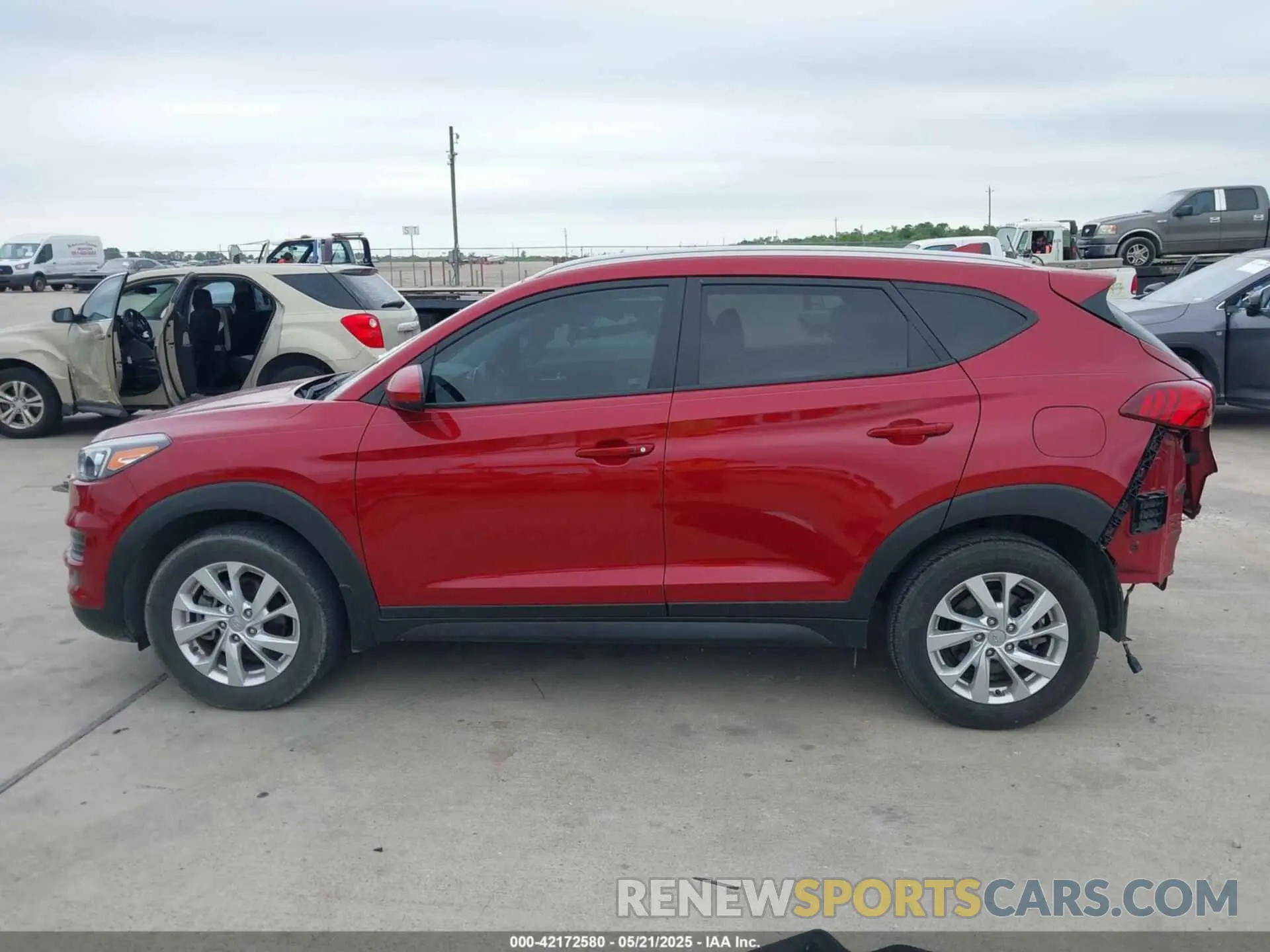 15 Photograph of a damaged car KM8J33A40MU332934 HYUNDAI TUCSON 2021