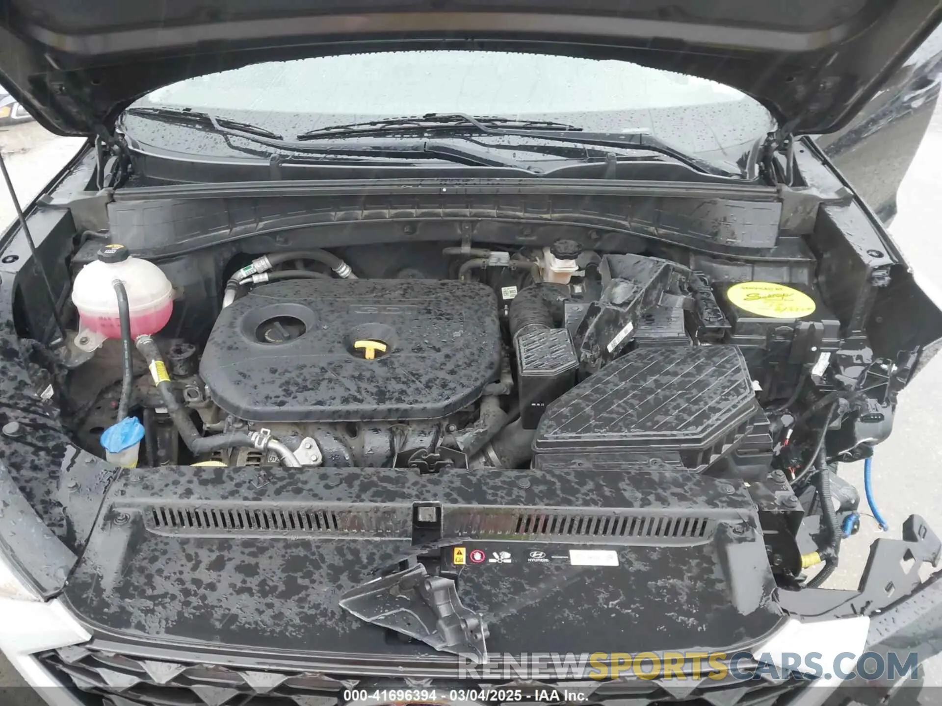 10 Photograph of a damaged car KM8J33A41MU359463 HYUNDAI TUCSON 2021