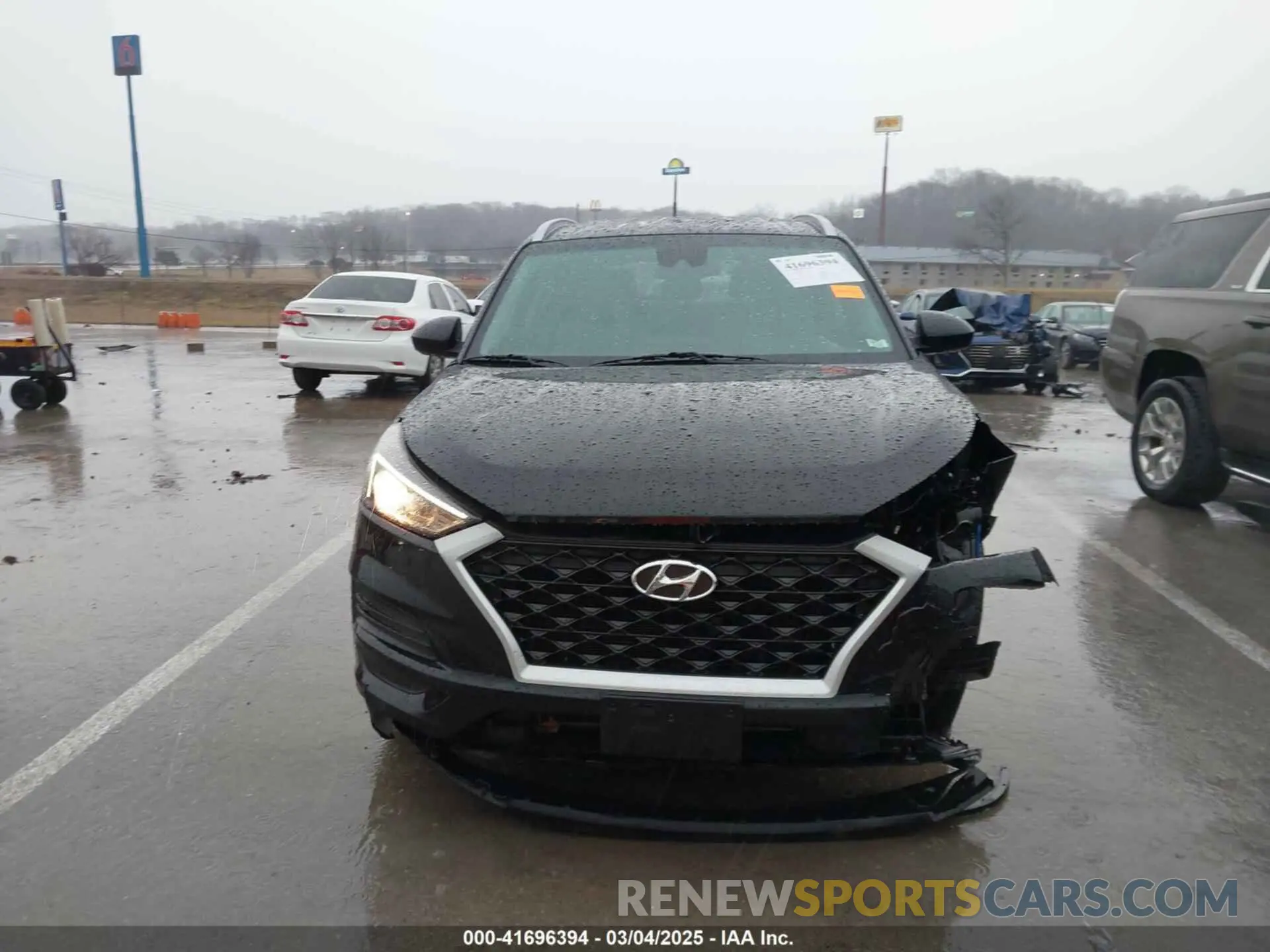 13 Photograph of a damaged car KM8J33A41MU359463 HYUNDAI TUCSON 2021