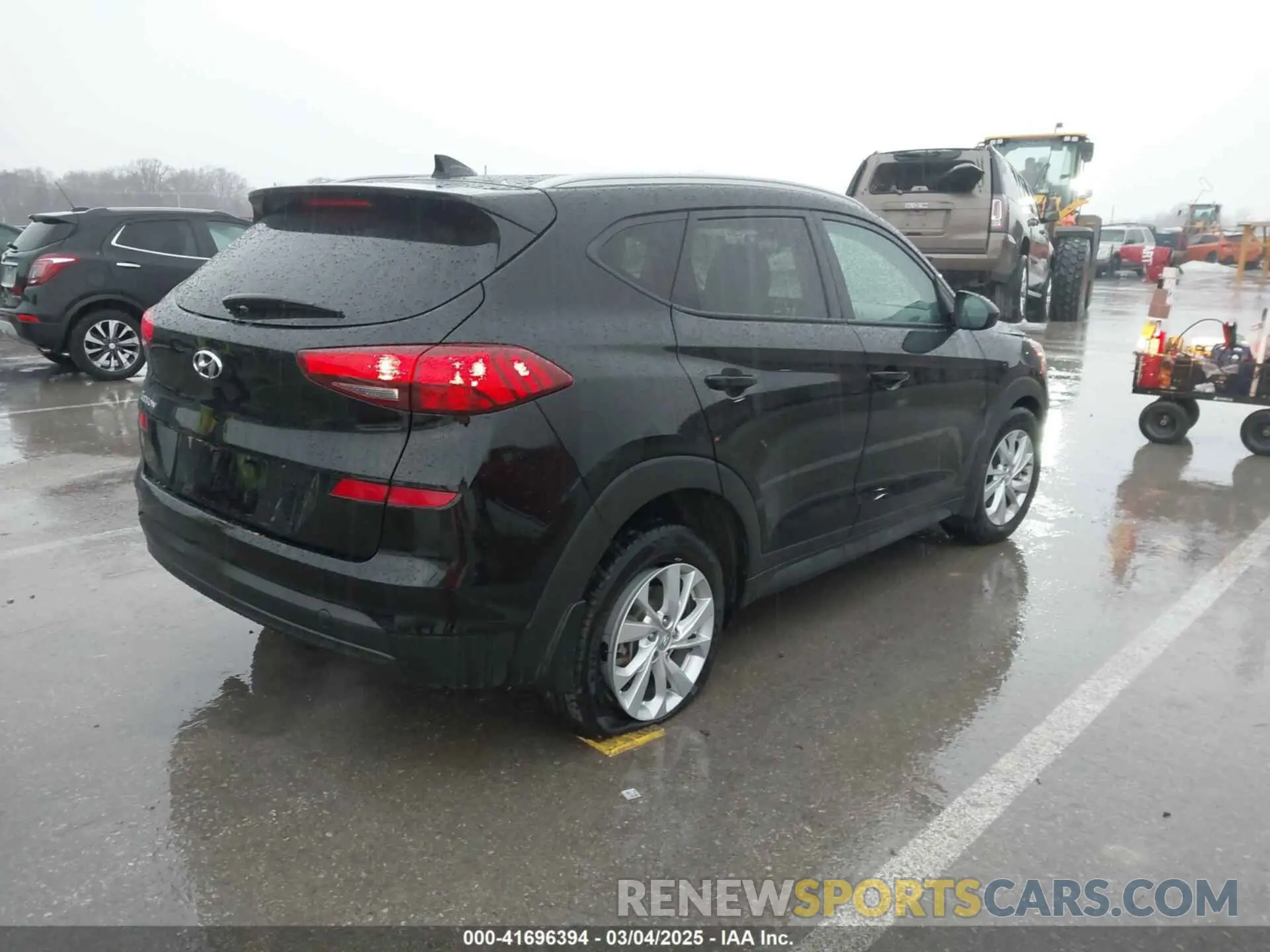 4 Photograph of a damaged car KM8J33A41MU359463 HYUNDAI TUCSON 2021