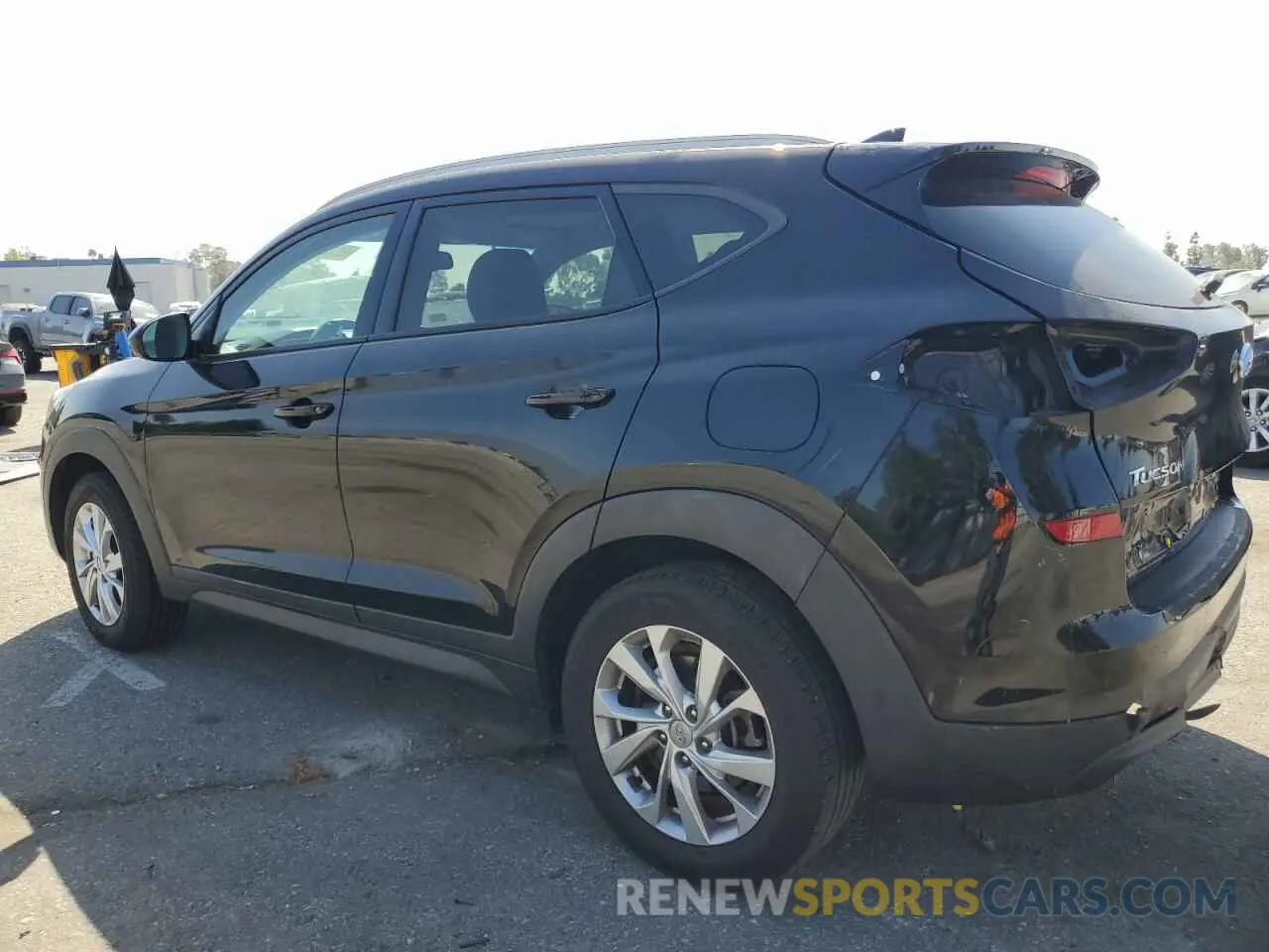 2 Photograph of a damaged car KM8J33A41MU387215 HYUNDAI TUCSON 2021