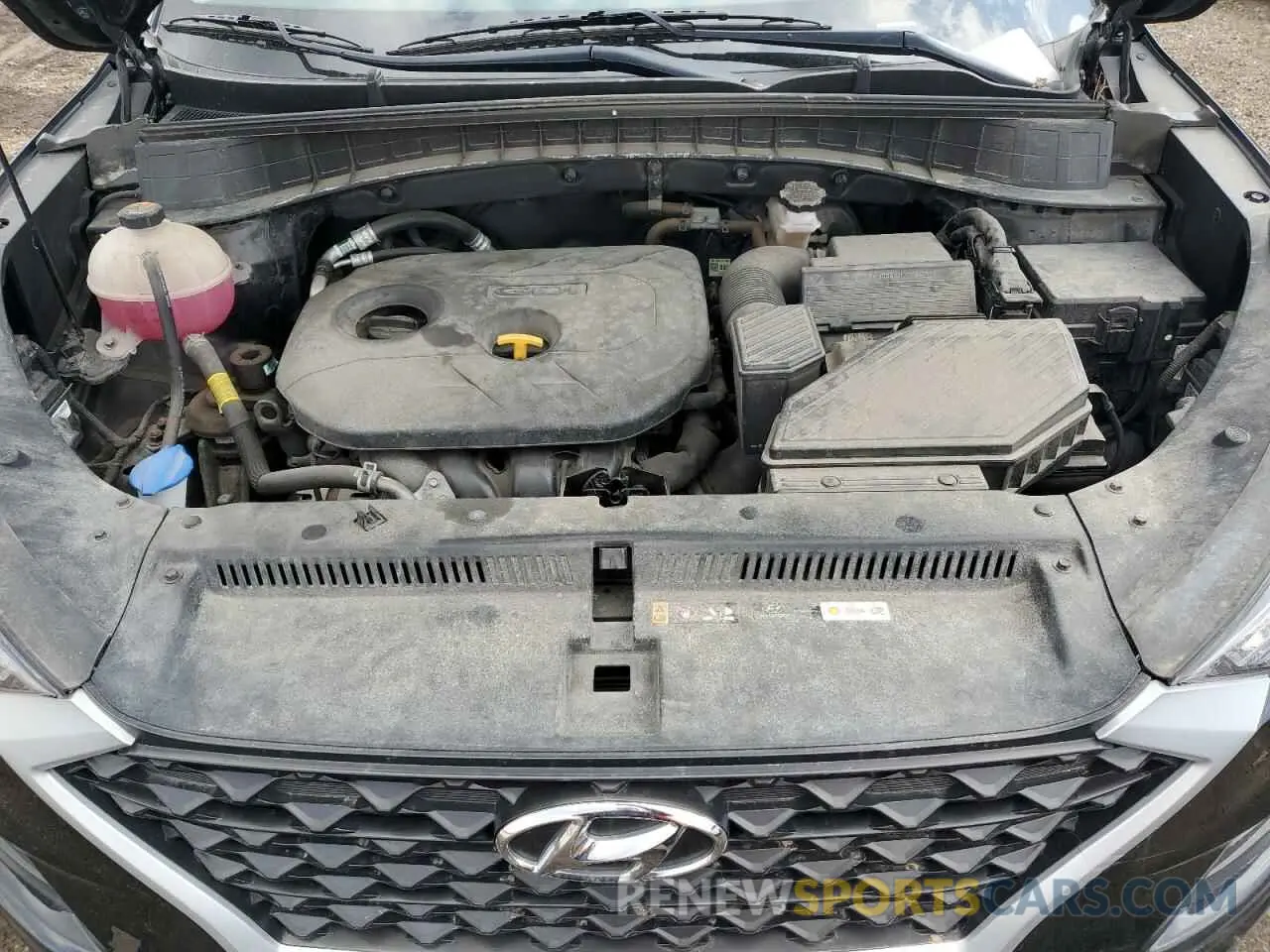 12 Photograph of a damaged car KM8J33A42MU351016 HYUNDAI TUCSON 2021