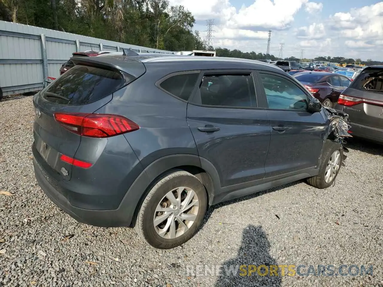 3 Photograph of a damaged car KM8J33A42MU362680 HYUNDAI TUCSON 2021