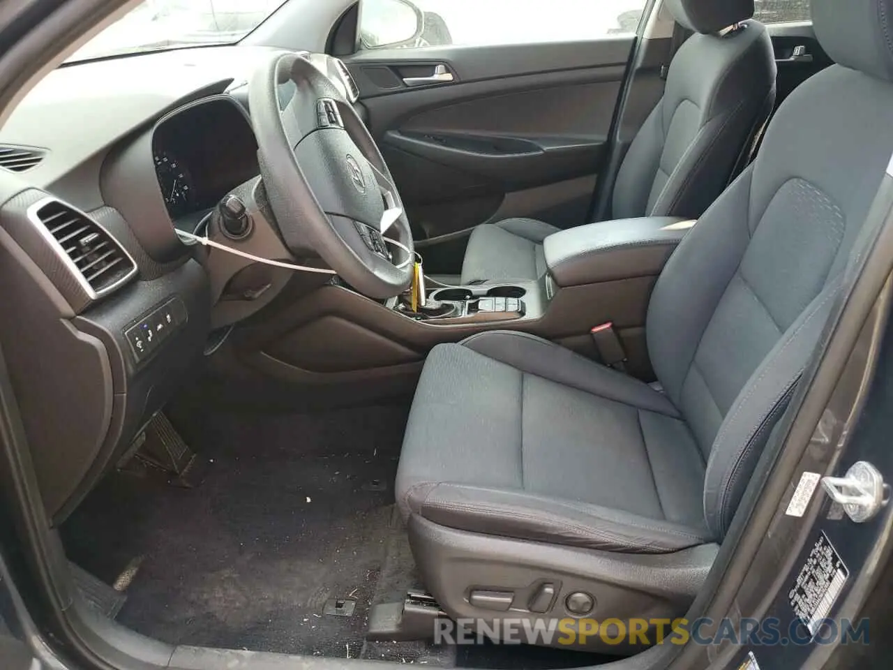 7 Photograph of a damaged car KM8J33A42MU362680 HYUNDAI TUCSON 2021