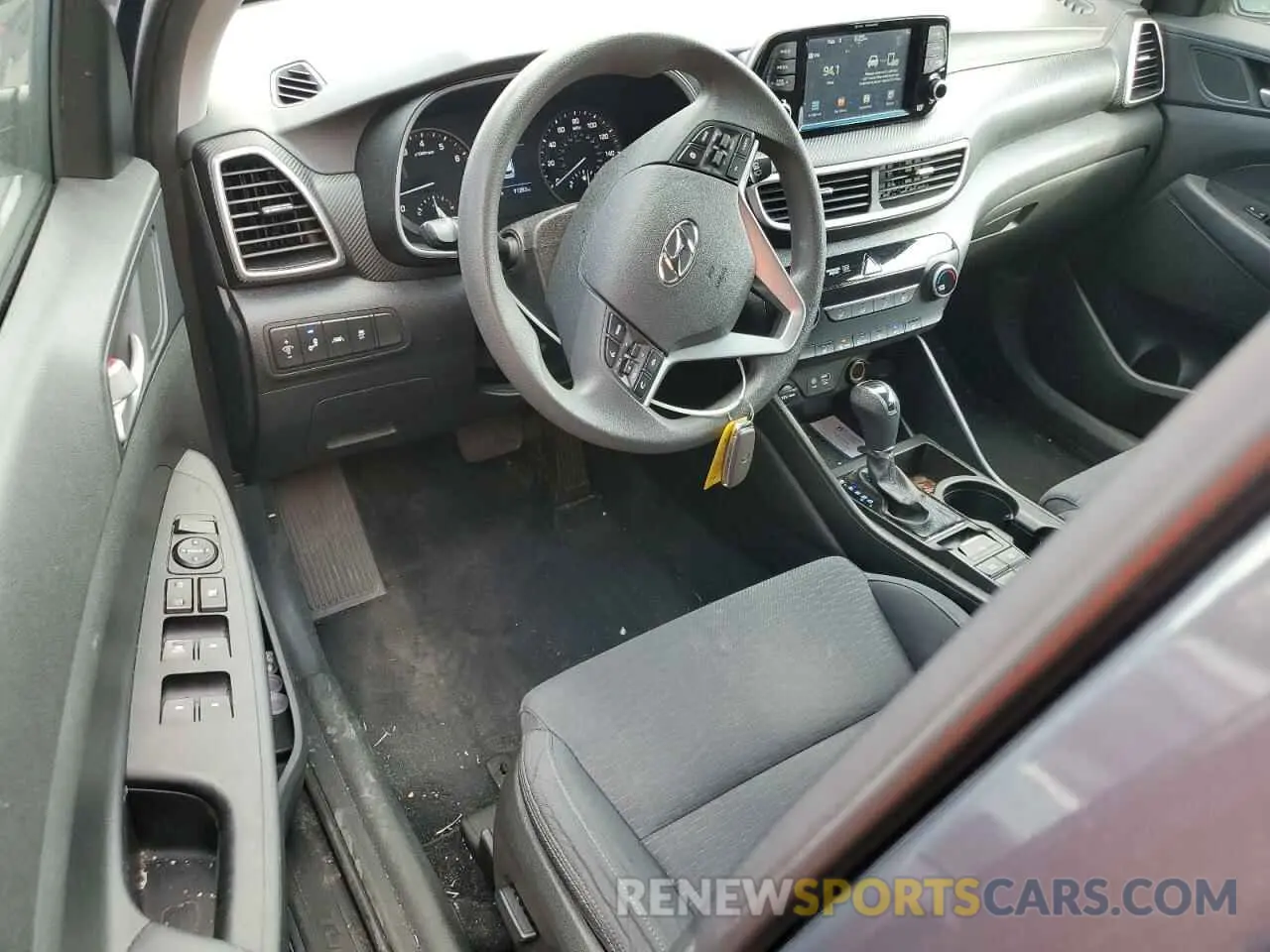8 Photograph of a damaged car KM8J33A42MU362680 HYUNDAI TUCSON 2021
