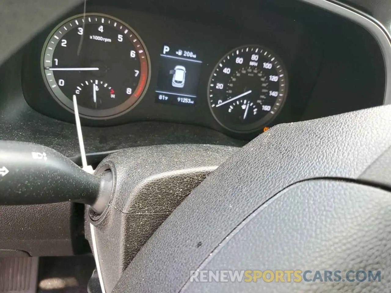 9 Photograph of a damaged car KM8J33A42MU362680 HYUNDAI TUCSON 2021