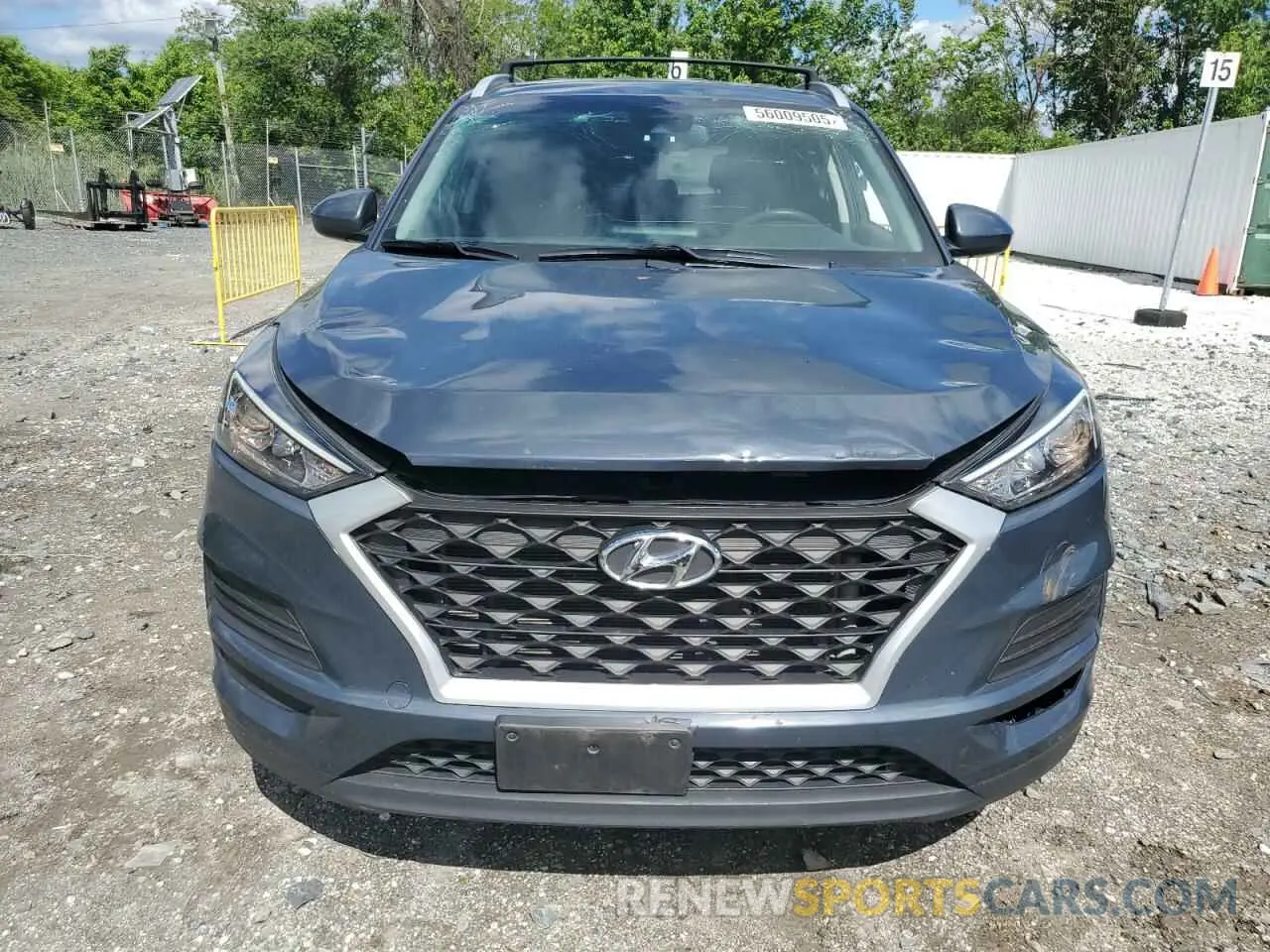 5 Photograph of a damaged car KM8J33A43MU306666 HYUNDAI TUCSON 2021