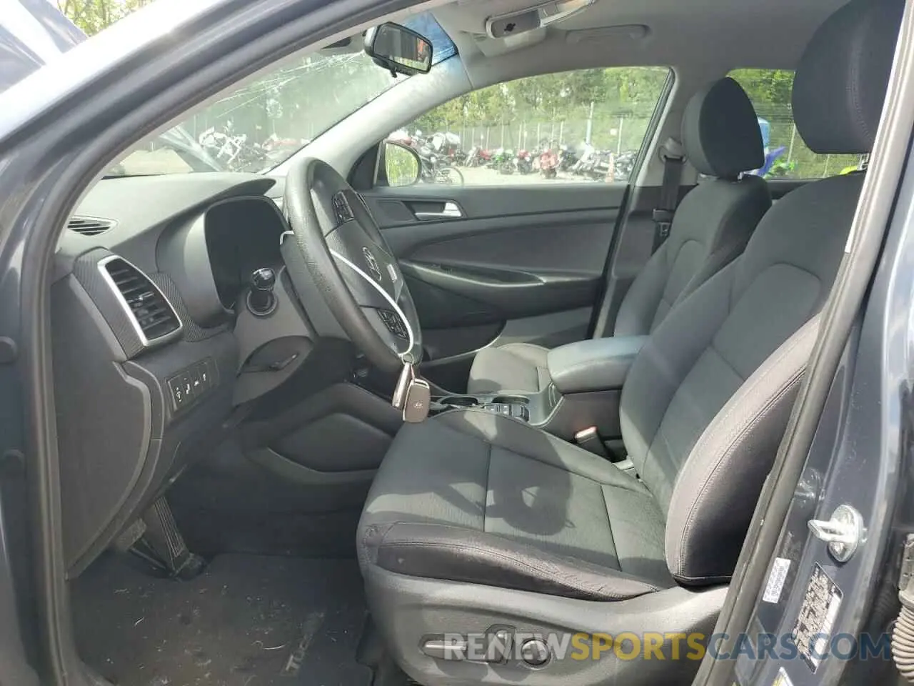 7 Photograph of a damaged car KM8J33A43MU306666 HYUNDAI TUCSON 2021