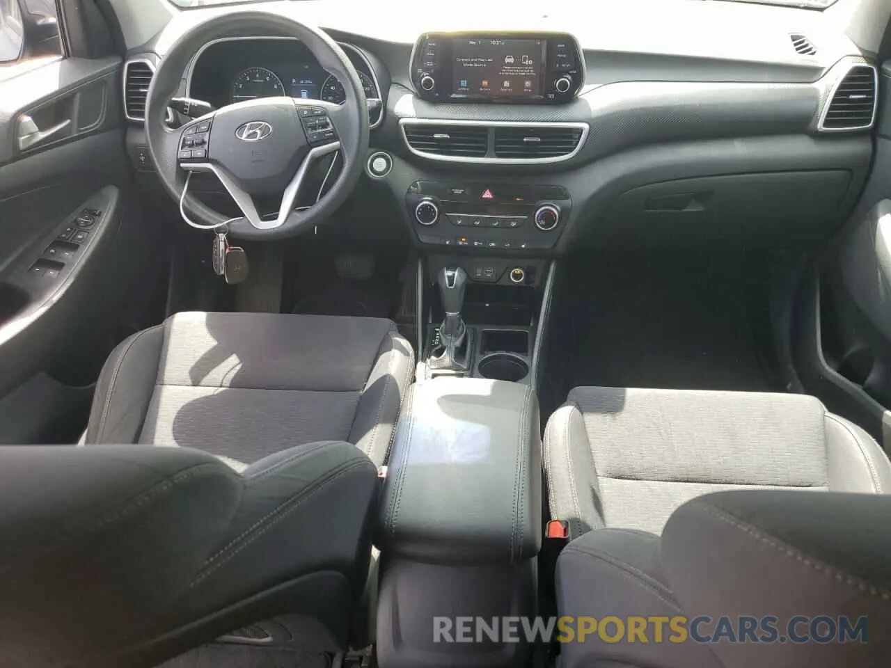 8 Photograph of a damaged car KM8J33A43MU306666 HYUNDAI TUCSON 2021