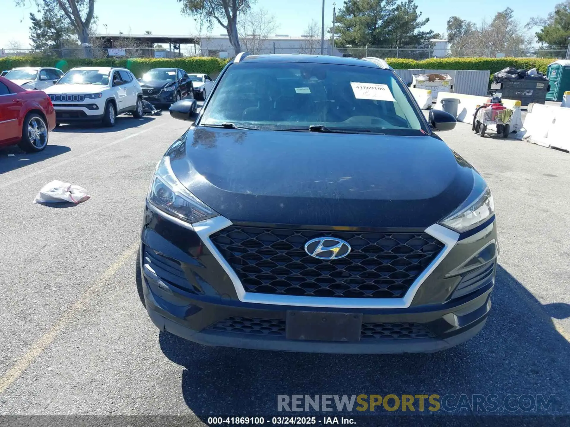 12 Photograph of a damaged car KM8J33A43MU306697 HYUNDAI TUCSON 2021
