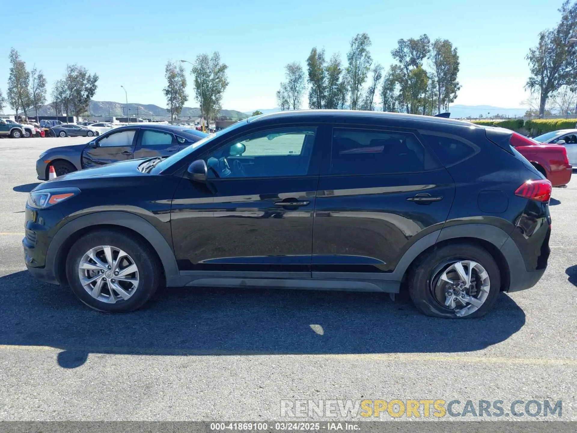 14 Photograph of a damaged car KM8J33A43MU306697 HYUNDAI TUCSON 2021